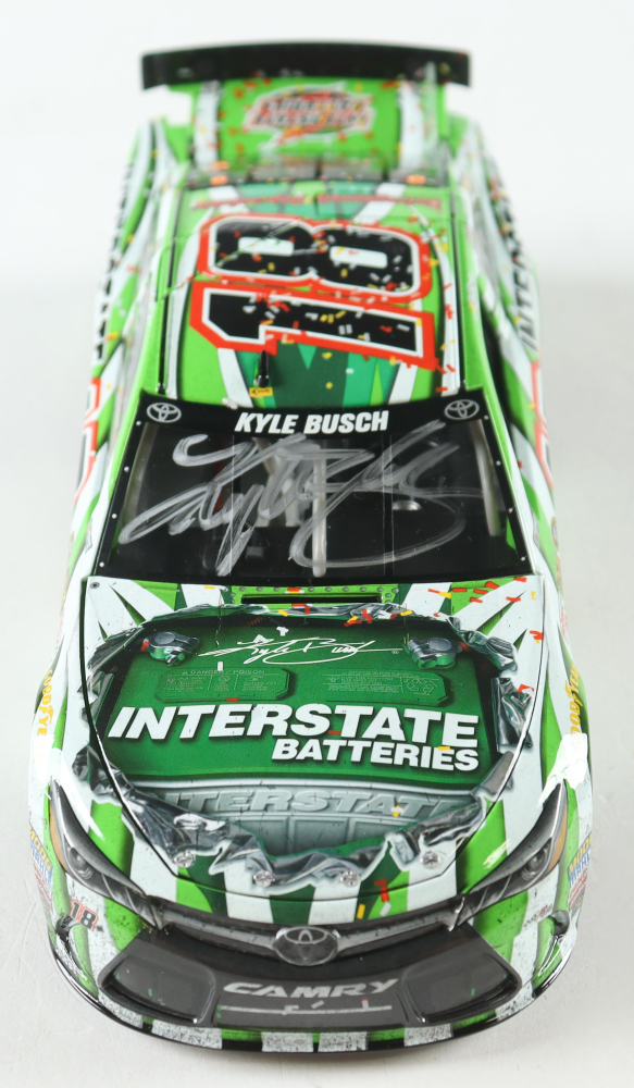 Kyle Busch Signed NASCAR 18 Interstate Batteries 2015 Camry New
