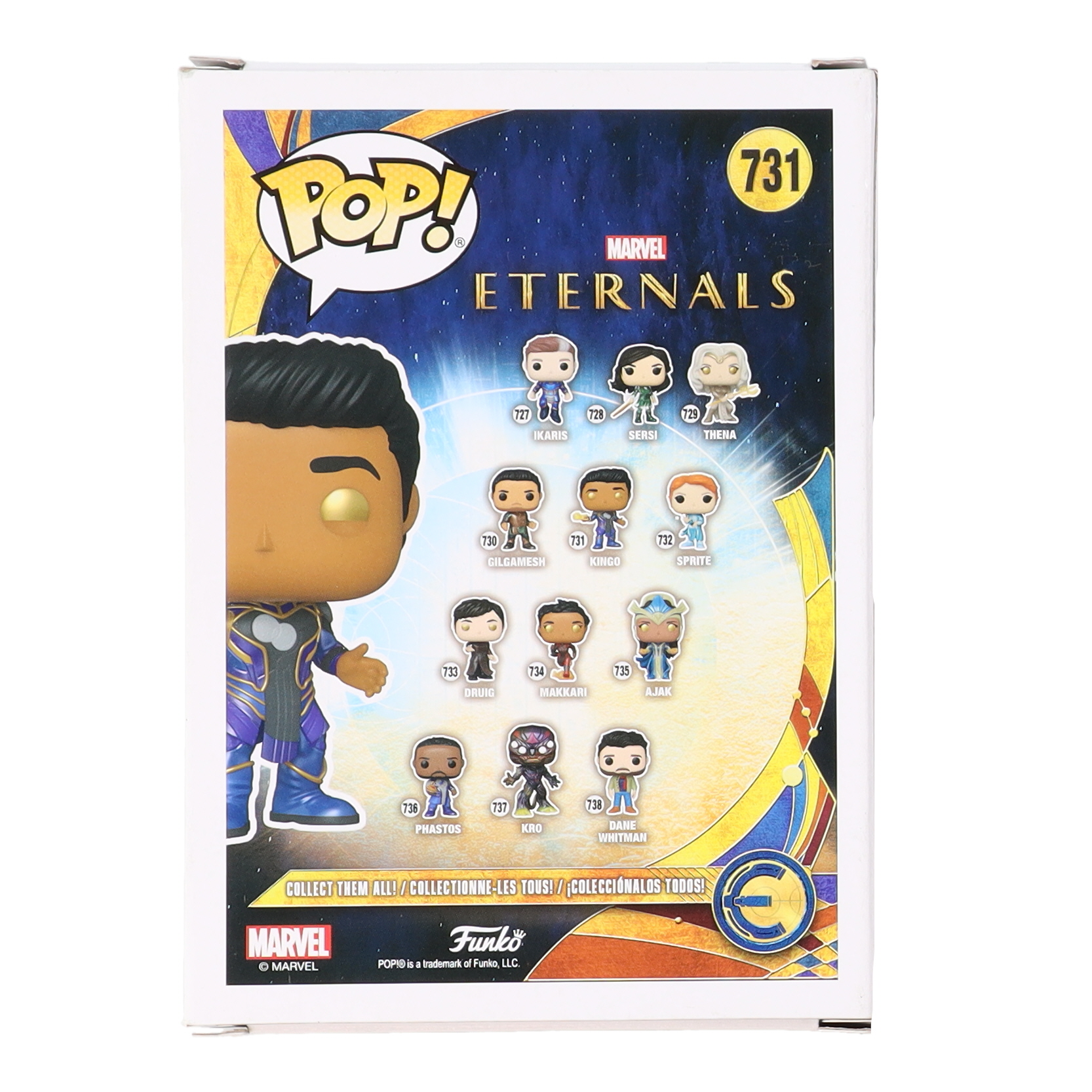 Kumail Nanjiani Signed "Eternals" #731 Kingo Funko Pop! Marvel Vinyl Figure (Beckett & PSA) at PristineAuction.com Kumail Nanjiani Signed "Eternals" #731 Kingo Funko Pop! Marvel Vinyl Figure (Beckett & PSA) at PristineAuction.com
