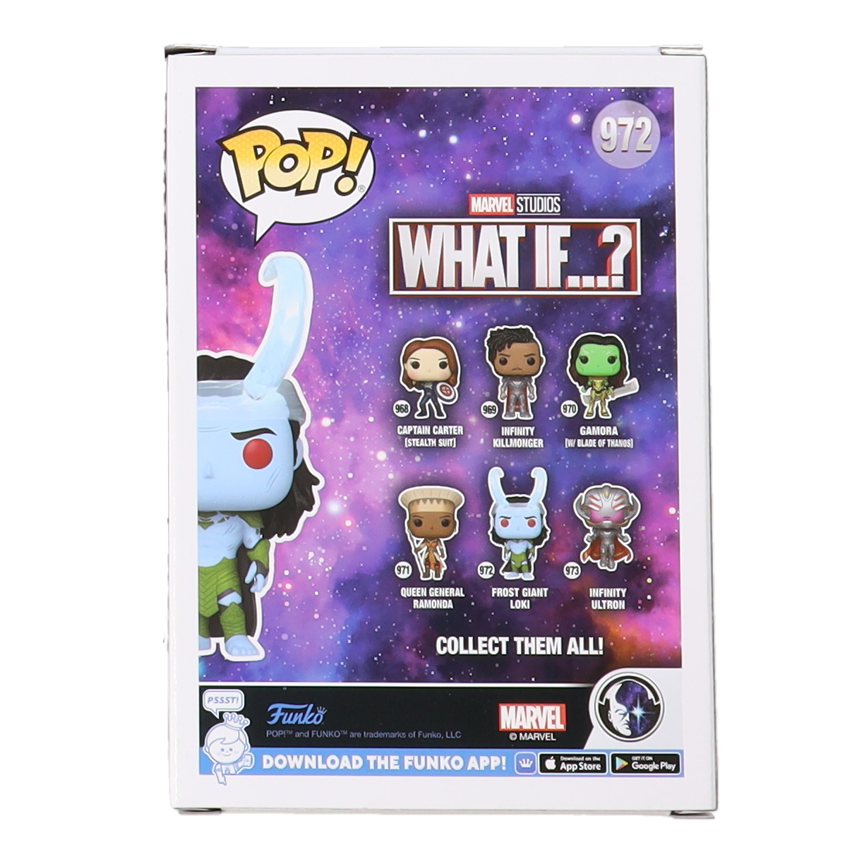Matt Damon Signed "What If...?" #972 Frost Giant Loki Funko Pop! Marvel Vinyl Figure (Beckett) at PristineAuction.com Matt Damon Signed "What If...?" #972 Frost Giant Loki Funko Pop! Marvel Vinyl Figure (Beckett) at PristineAuction.com