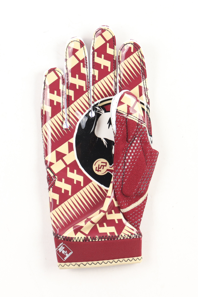 Derwin James Signed Florida State Seminoles Nike Football Glove (JSA) at PristineAuction.com Derwin James Signed Florida State Seminoles Nike Football Glove (JSA) at PristineAuction.com