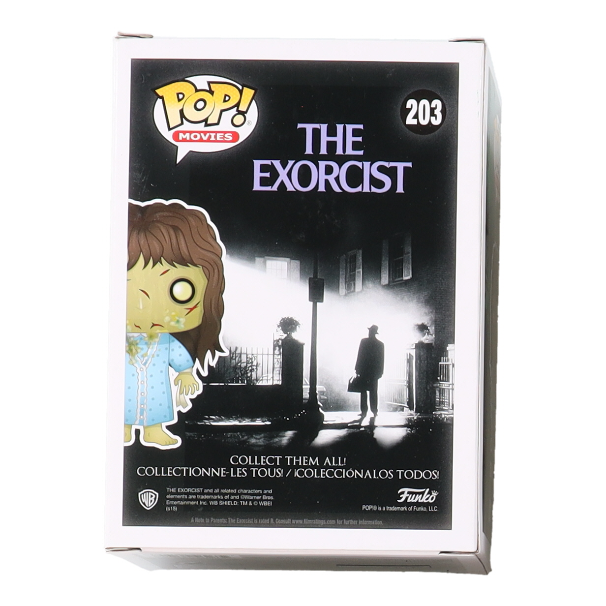 Linda Blair Signed "The Exorcist" #203 Regan Funko Pop! Vinyl Figure Inscribed "Regan" (Beckett) at PristineAuction.com Linda Blair Signed "The Exorcist" #203 Regan Funko Pop! Vinyl Figure Inscribed "Regan" (Beckett) at PristineAuction.com
