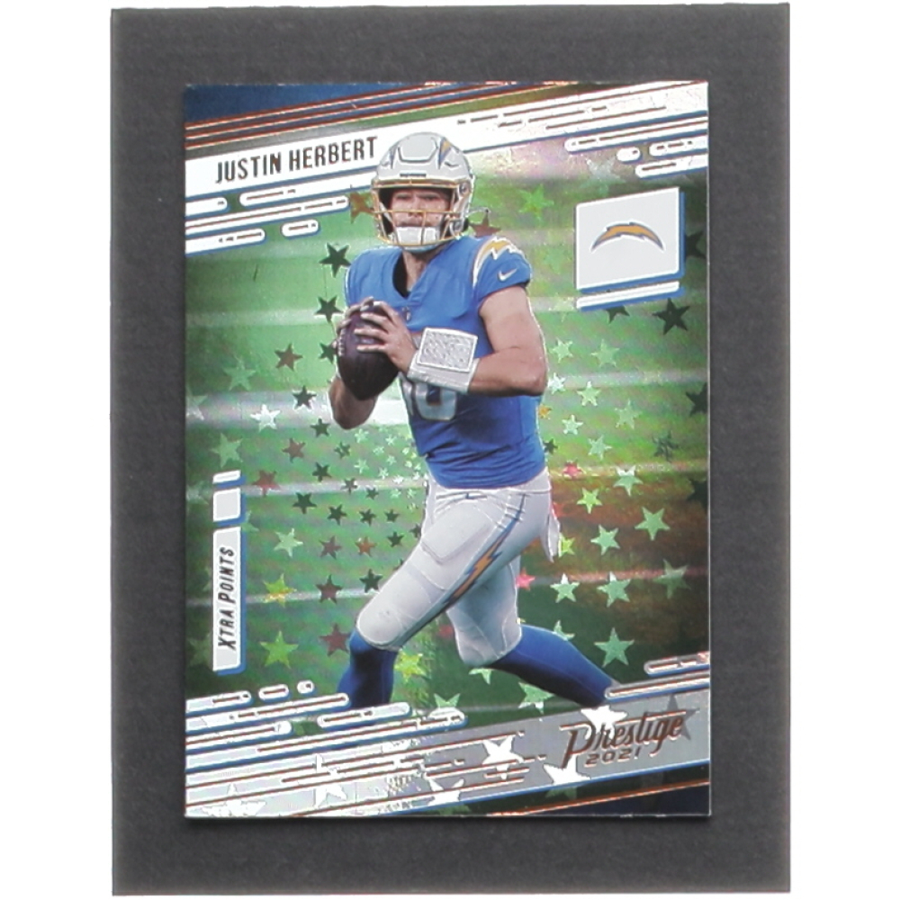 Justin Herbert 2021 Prestige Xtra Points Astral 192 Pristine Auction