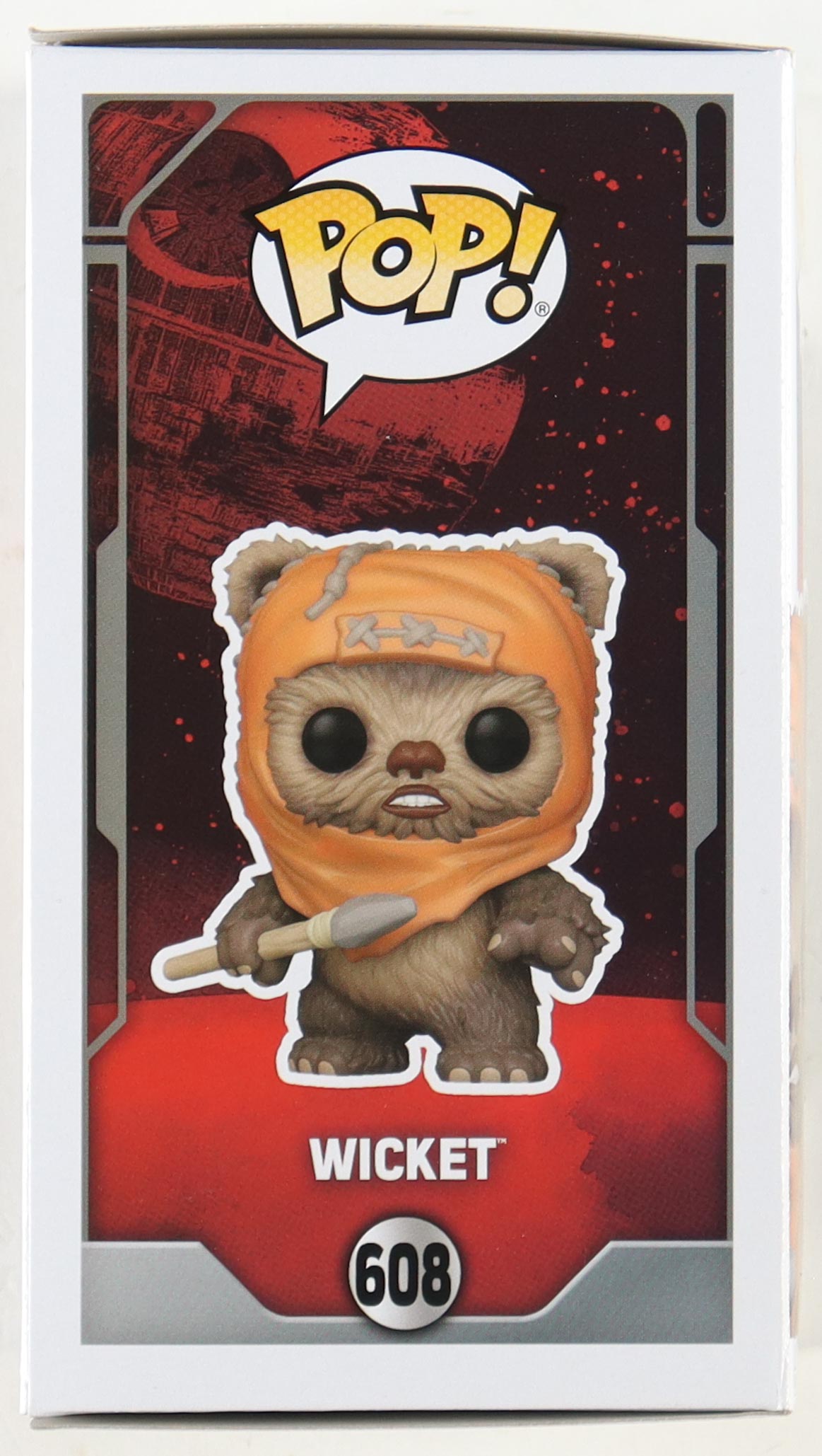 Warwick Davis Signed "Star Wars" #608 Wicket Funko Pop! Bobble-Head Vinyl Figure Inscribed "Wicket" (PA) at PristineAuction.com Warwick Davis Signed "Star Wars" #608 Wicket Funko Pop! Bobble-Head Vinyl Figure Inscribed "Wicket" (PA) at PristineAuction.com