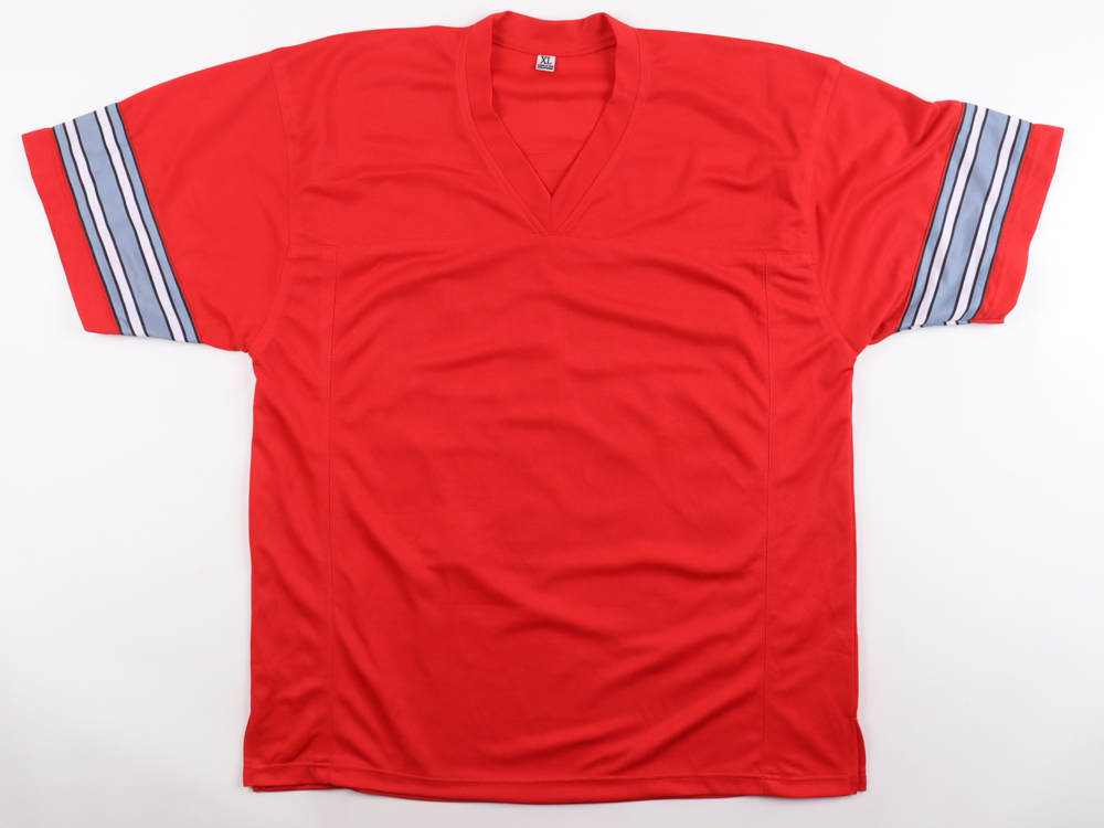 "Running Backs of The Shoe" Jersey Signed by (23) with Tim Spencer, Jeff Logan, Derek Combs (JSA & Playball Ink) at PristineAuction.com "Running Backs of The Shoe" Jersey Signed by (23) with Tim Spencer, Jeff Logan, Derek Combs (JSA & Playball Ink) at PristineAuction.com