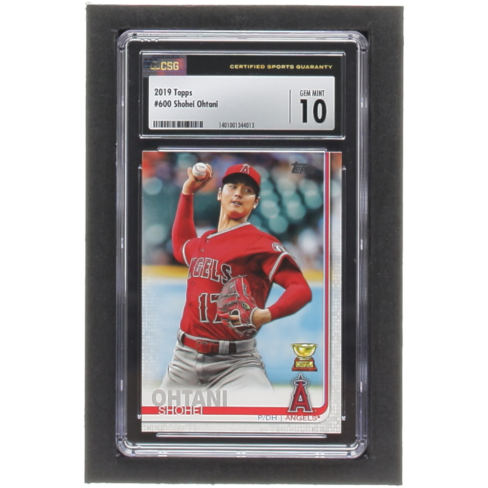 Rookie Cards 2019 Topps #600 Shohei Ohtani Baseball Card - All