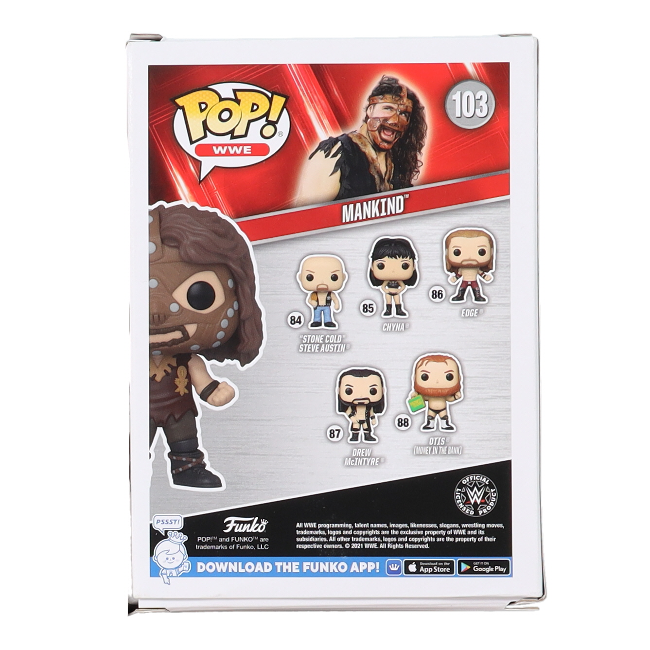 Mick Foley Signed "WWE" #103 Mankind Funko Pop! Vinyl Figure Inscribed "Have a Nice Day!" (PSA) at PristineAuction.com Mick Foley Signed "WWE" #103 Mankind Funko Pop! Vinyl Figure Inscribed "Have a Nice Day!" (PSA) at PristineAuction.com