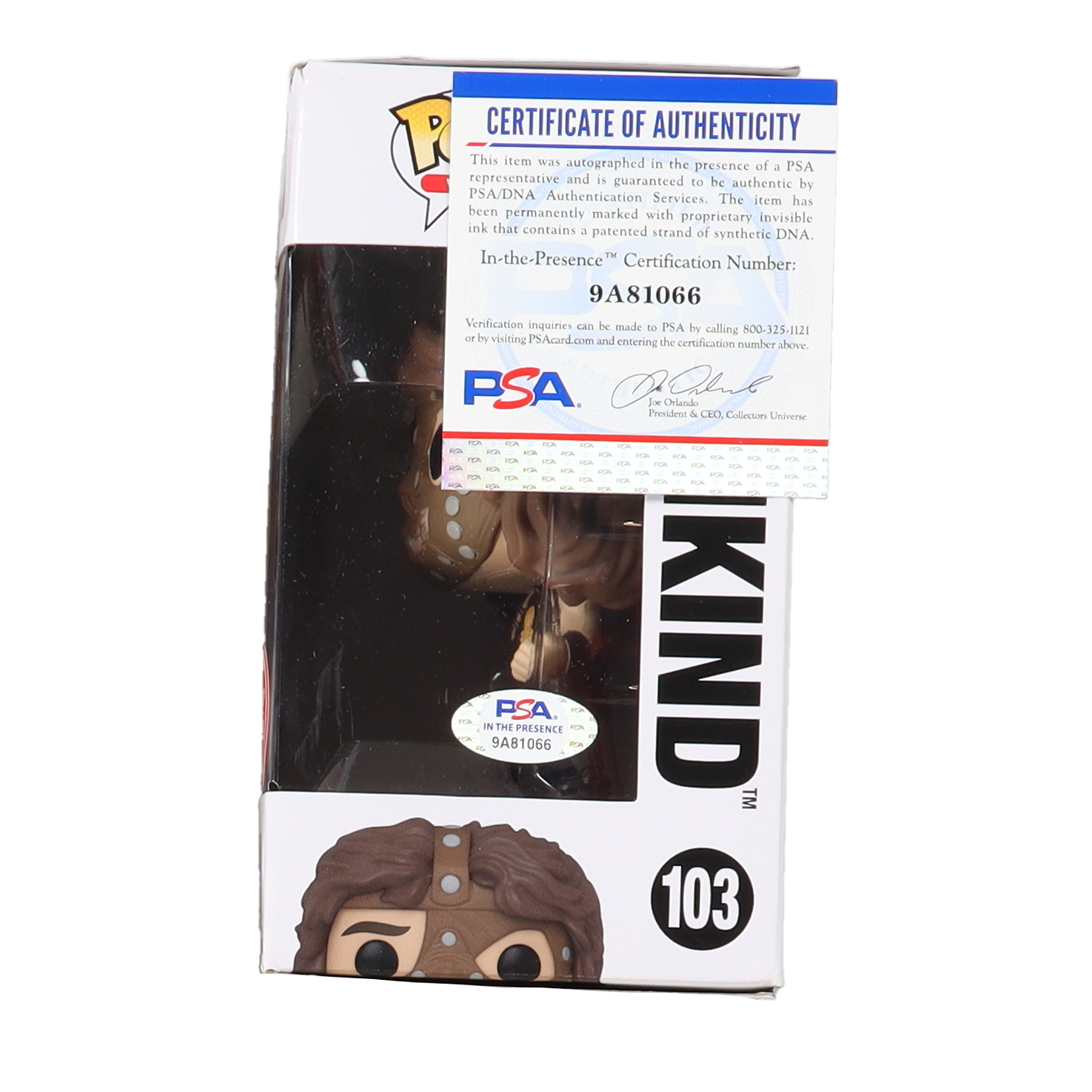 Mick Foley Signed "WWE" #103 Mankind Funko Pop! Vinyl Figure Inscribed "Have a Nice Day!" (PSA) at PristineAuction.com Mick Foley Signed "WWE" #103 Mankind Funko Pop! Vinyl Figure Inscribed "Have a Nice Day!" (PSA) at PristineAuction.com