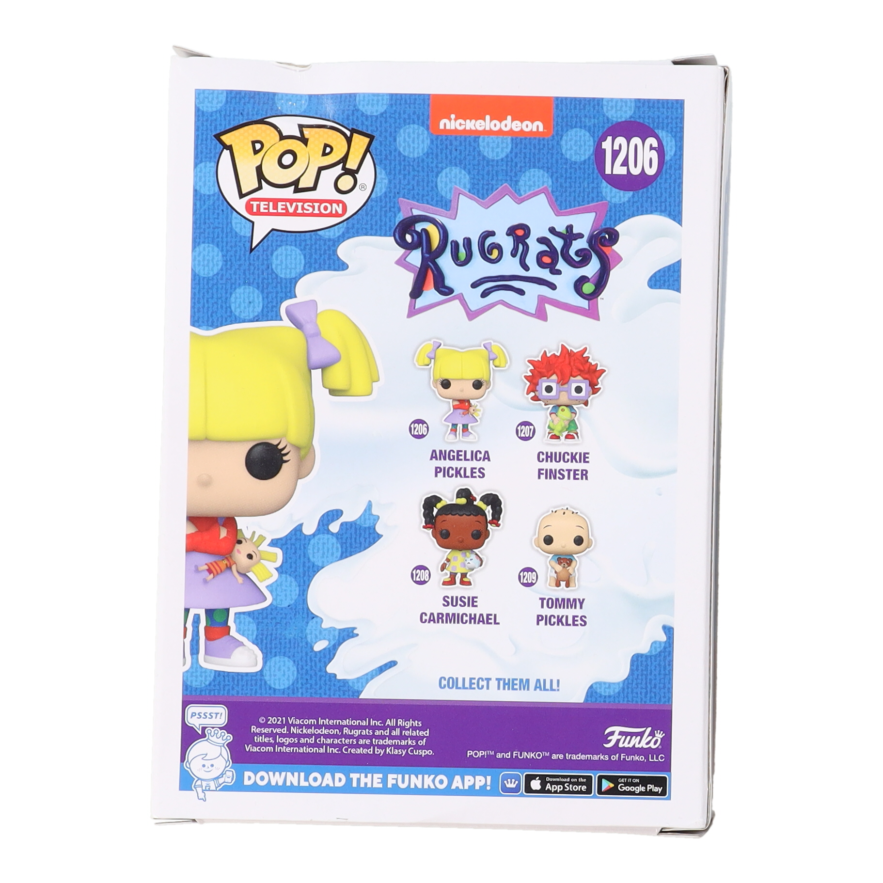 Cheryl Chase Signed "Rugrats" #1206 Angelica Pickles Funko Pop! Vinyl Figure (PSA) at PristineAuction.com Cheryl Chase Signed "Rugrats" #1206 Angelica Pickles Funko Pop! Vinyl Figure (PSA) at PristineAuction.com
