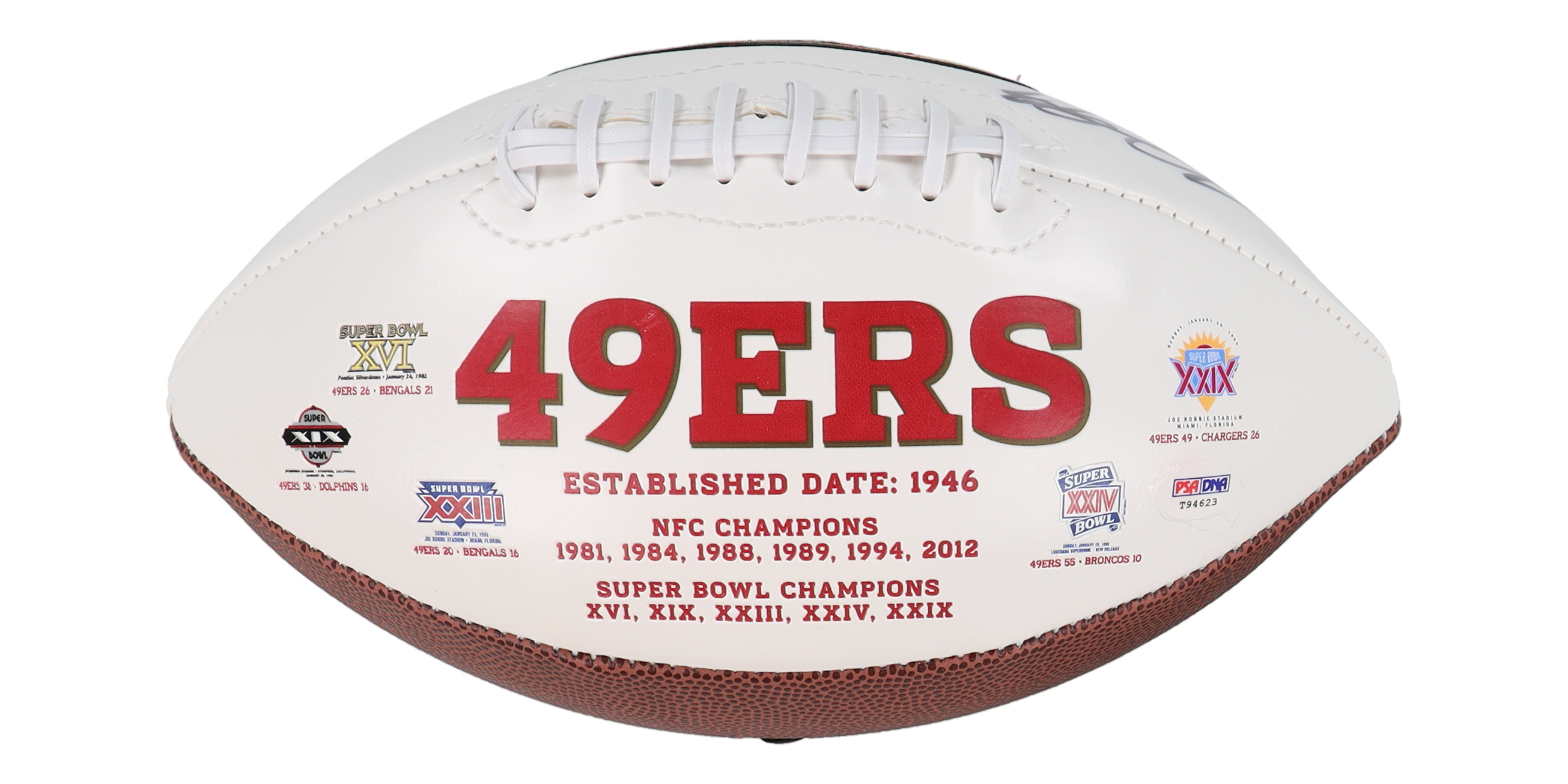 Aldon Smith Signed 49ers Logo Football (PSA) | Pristine Auction