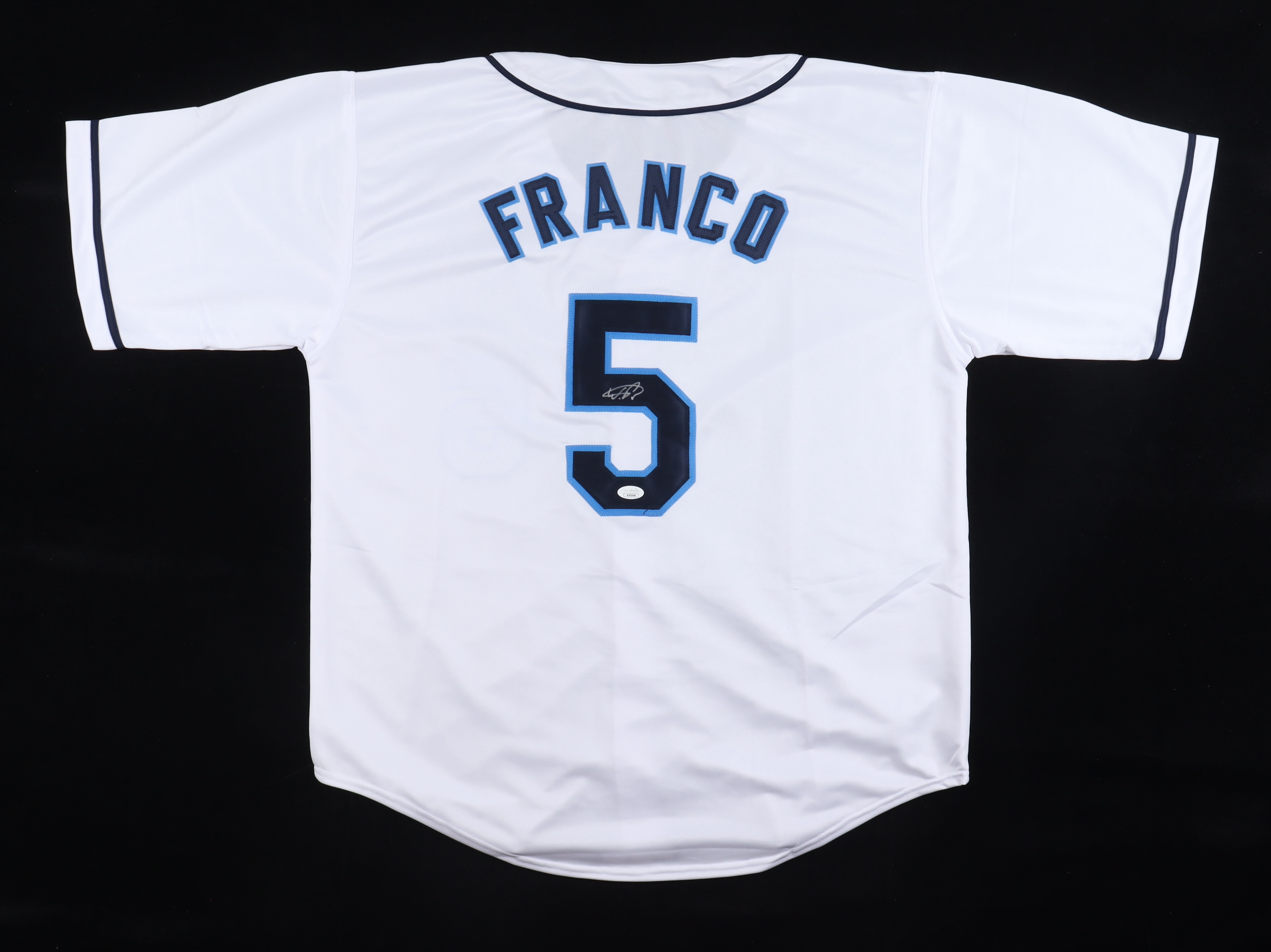 Wander Franco Signed Jersey (JSA) at PristineAuction.com Wander Franco Signed Jersey (JSA) at PristineAuction.com