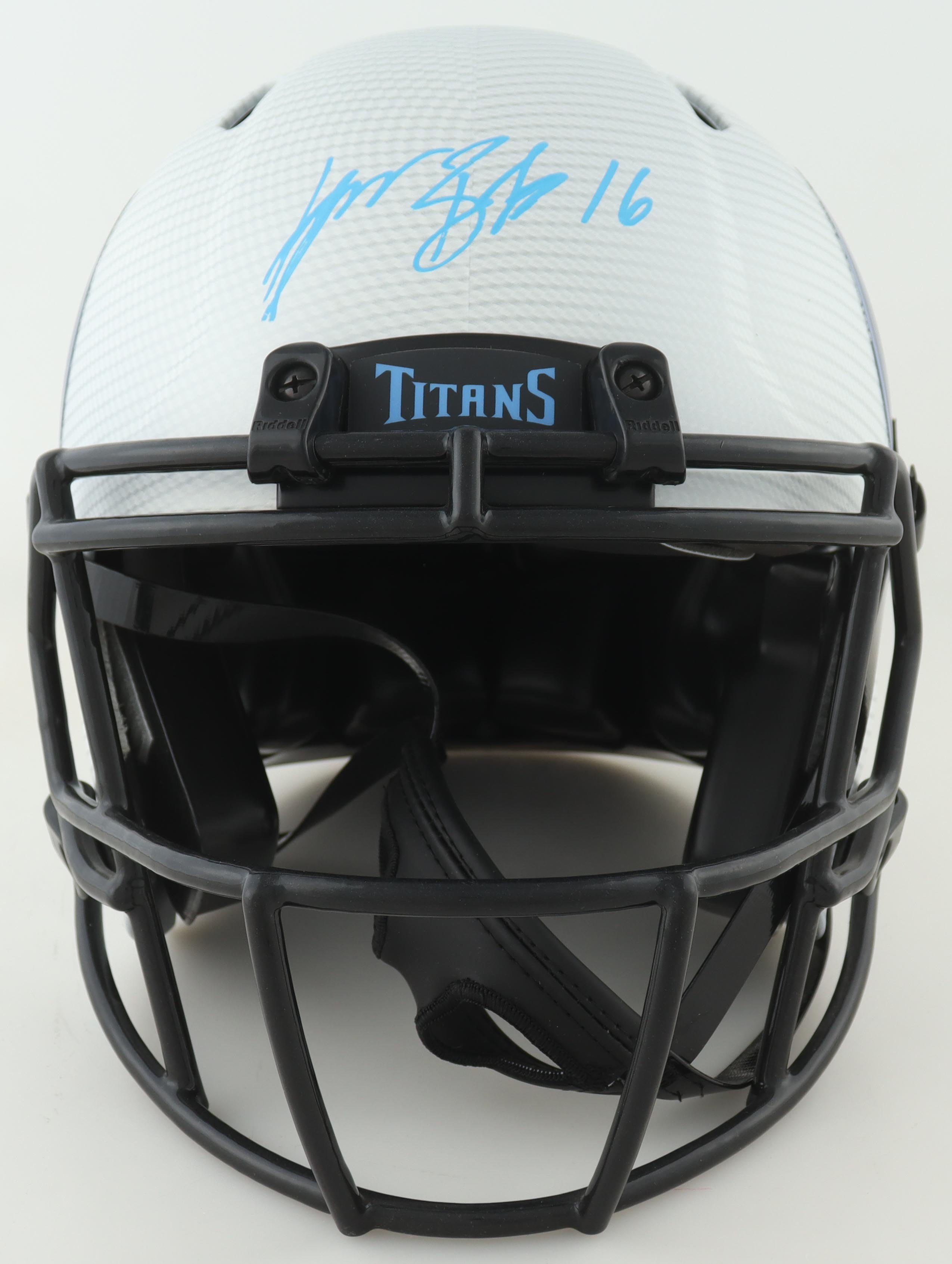 Treylon Burks Signed Titans Full-Size Authentic On-Field HydroDipped Speed Helmet (Beckett) at PristineAuction.com Treylon Burks Signed Titans Full-Size Authentic On-Field HydroDipped Speed Helmet (Beckett) at PristineAuction.com
