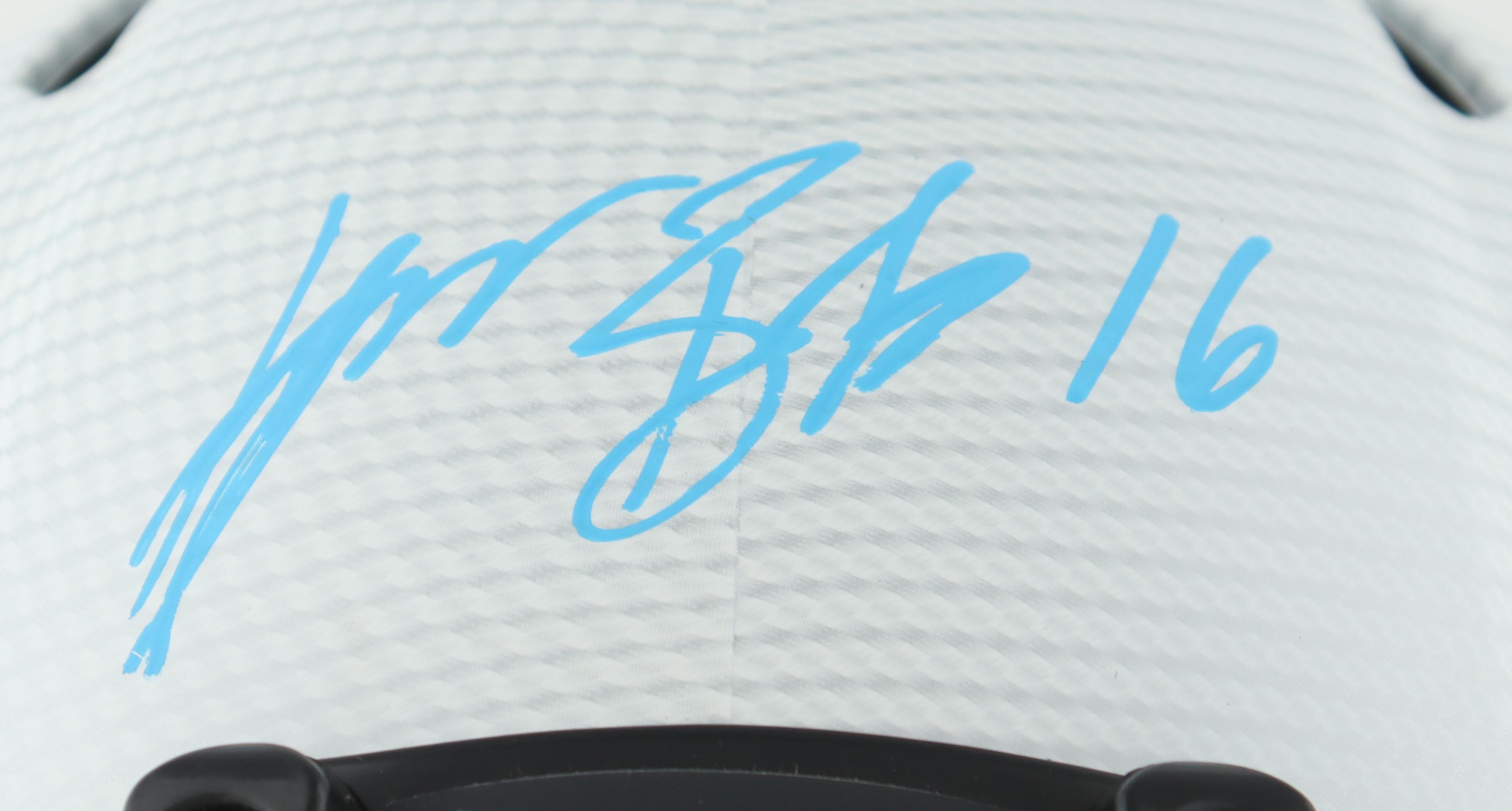 Treylon Burks Signed Titans Full-Size Authentic On-Field HydroDipped Speed Helmet (Beckett) at PristineAuction.com Treylon Burks Signed Titans Full-Size Authentic On-Field HydroDipped Speed Helmet (Beckett) at PristineAuction.com