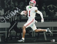 Jameson Williams Signed Alabama Crimson Tide 11x14 Photo (Beckett) at PristineAuction.com