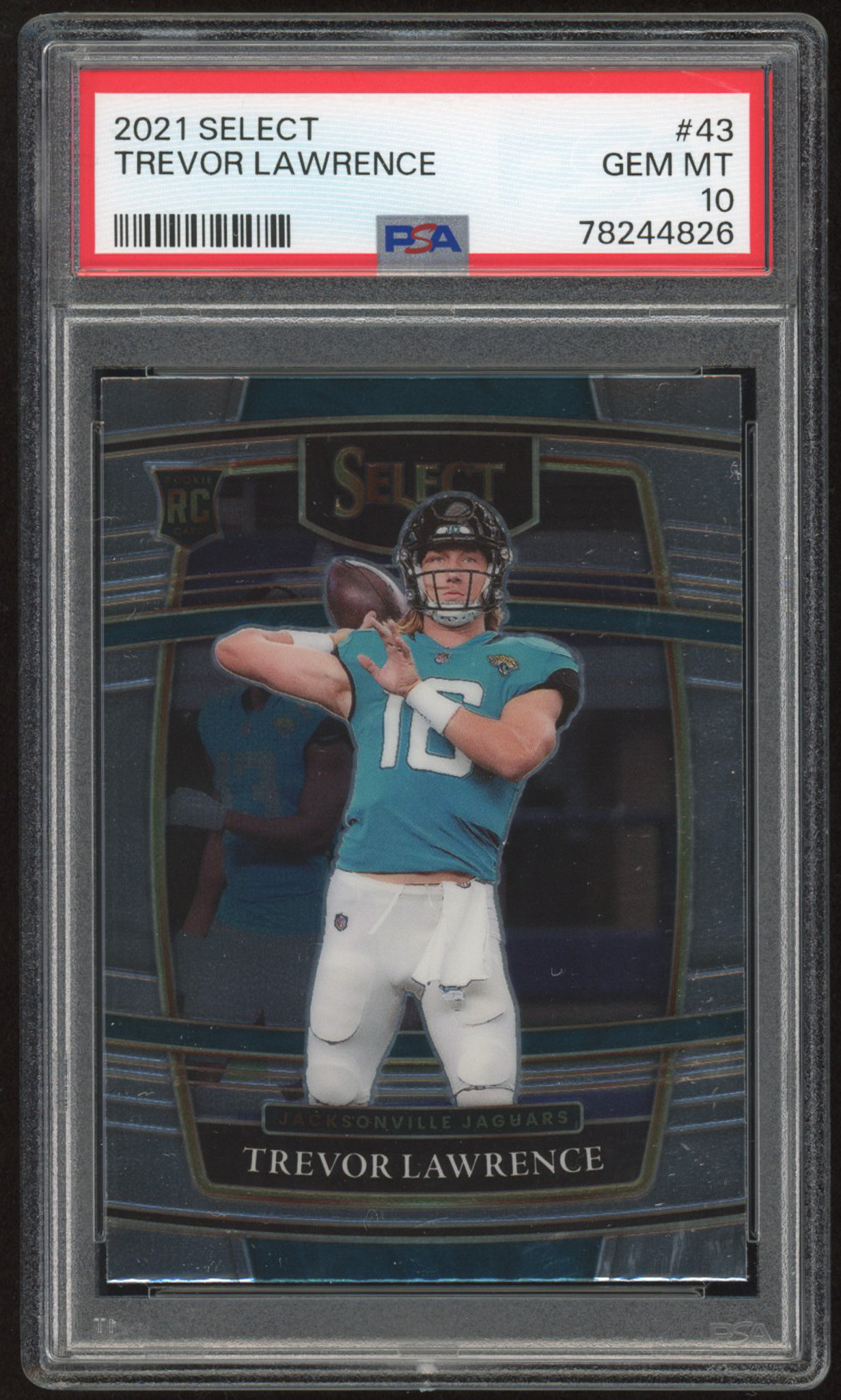 Trevor Lawrence 2021 Select #43 RC (PSA 10) at PristineAuction.com Trevor Lawrence 2021 Select #43 RC (PSA 10) at PristineAuction.com