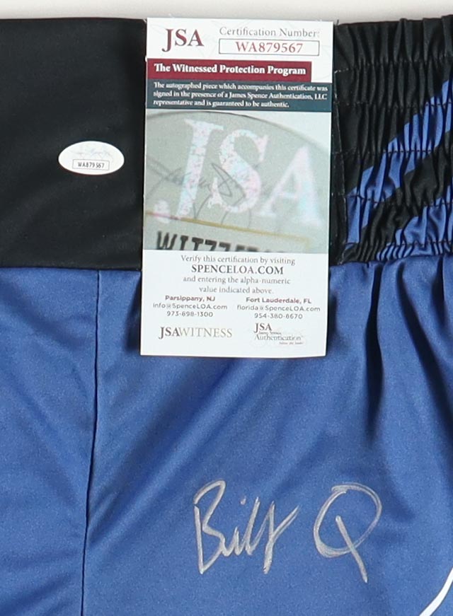 Billy Quarantillo Signed MMA Trunks (JSA) at PristineAuction.com Billy Quarantillo Signed MMA Trunks (JSA) at PristineAuction.com
