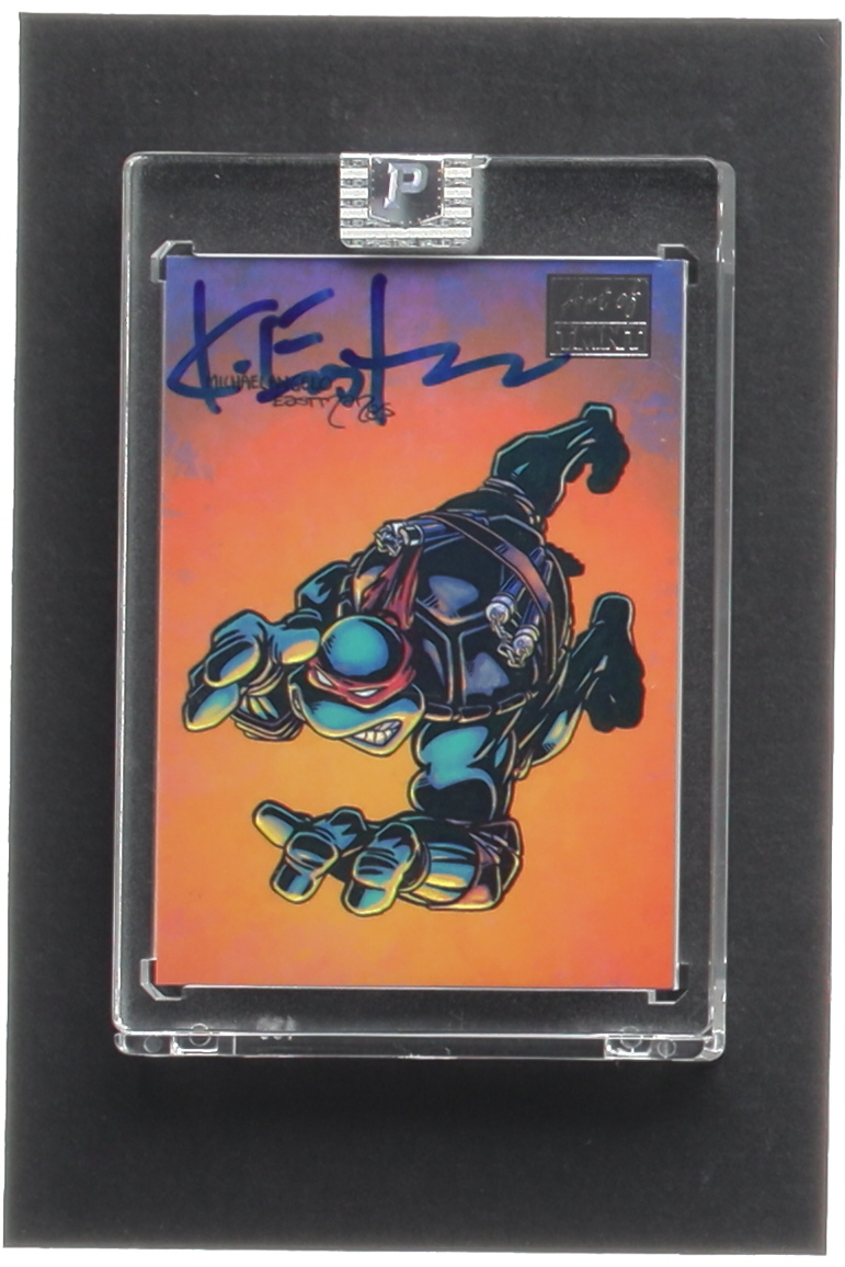 Kevin Eastman Signed 2019 Topps Art of TMNT #74 (PA Encapsulated) at PristineAuction.com Kevin Eastman Signed 2019 Topps Art of TMNT #74 (PA Encapsulated) at PristineAuction.com