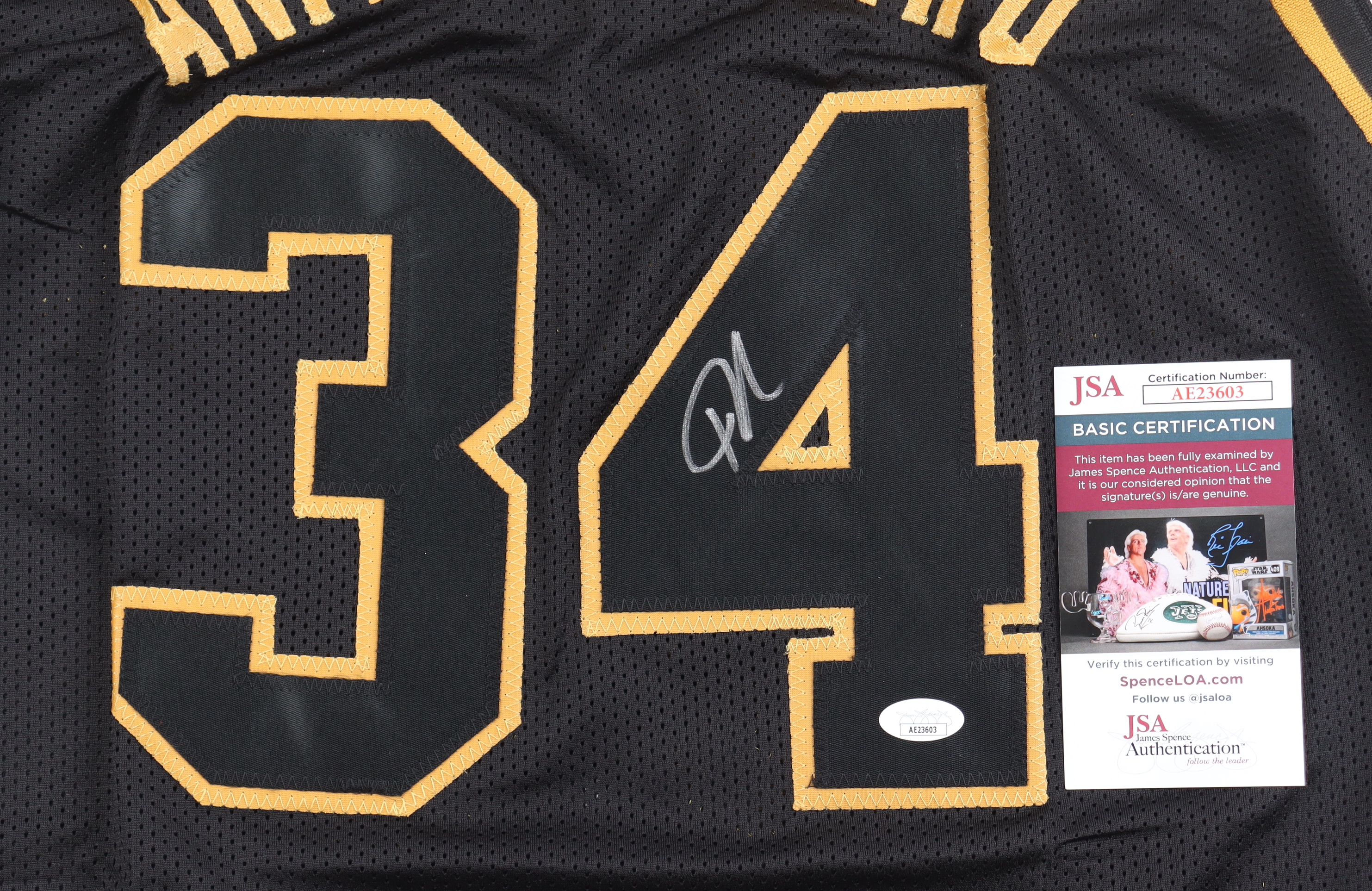 Giannis Antetokounmpo Signed Jersey (JSA) at PristineAuction.com Giannis Antetokounmpo Signed Jersey (JSA) at PristineAuction.com