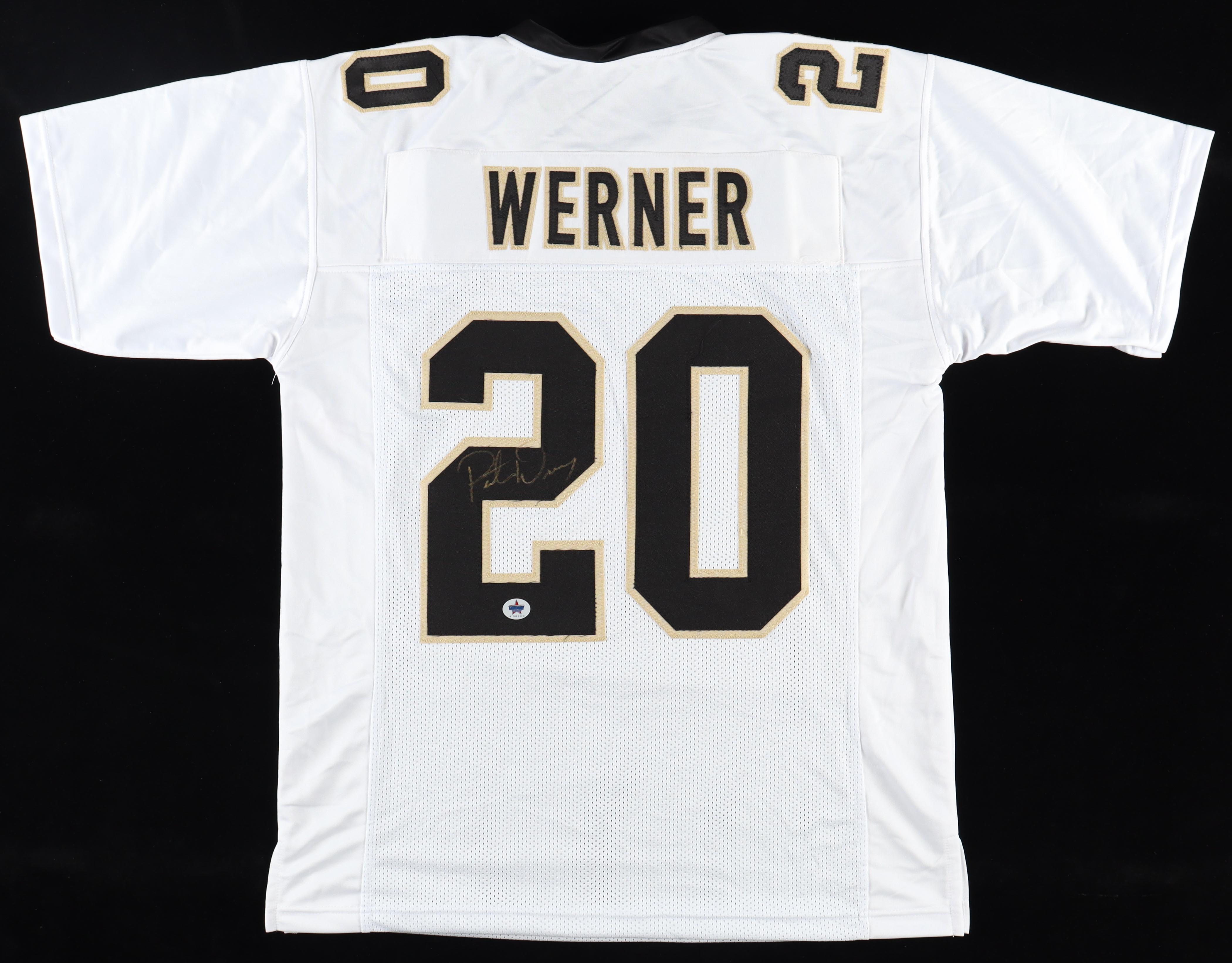 Pete Werner Signed Jersey (Gameday) at PristineAuction.com Pete Werner Signed Jersey (Gameday) at PristineAuction.com