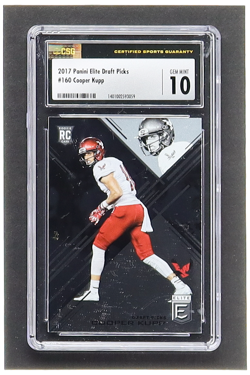 Cooper Kupp 2017 Elite Draft Picks #160 RC (CSG 10) at PristineAuction.com Cooper Kupp 2017 Elite Draft Picks #160 RC (CSG 10) at PristineAuction.com
