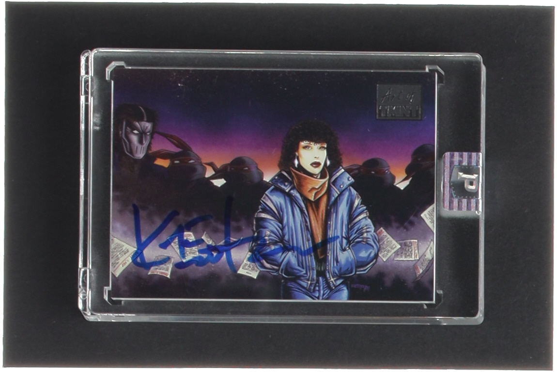 Kevin Eastman Signed 2019 Topps Art of TMNT #11 (PA Encapsulated) at PristineAuction.com Kevin Eastman Signed 2019 Topps Art of TMNT #11 (PA Encapsulated) at PristineAuction.com