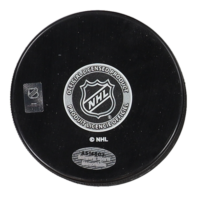 Dustin Byfuglien Signed Blackhawks Logo Hockey Puck Inscribed "2010 SC Champs" (Schwartz) at PristineAuction.com Dustin Byfuglien Signed Blackhawks Logo Hockey Puck Inscribed "2010 SC Champs" (Schwartz) at PristineAuction.com