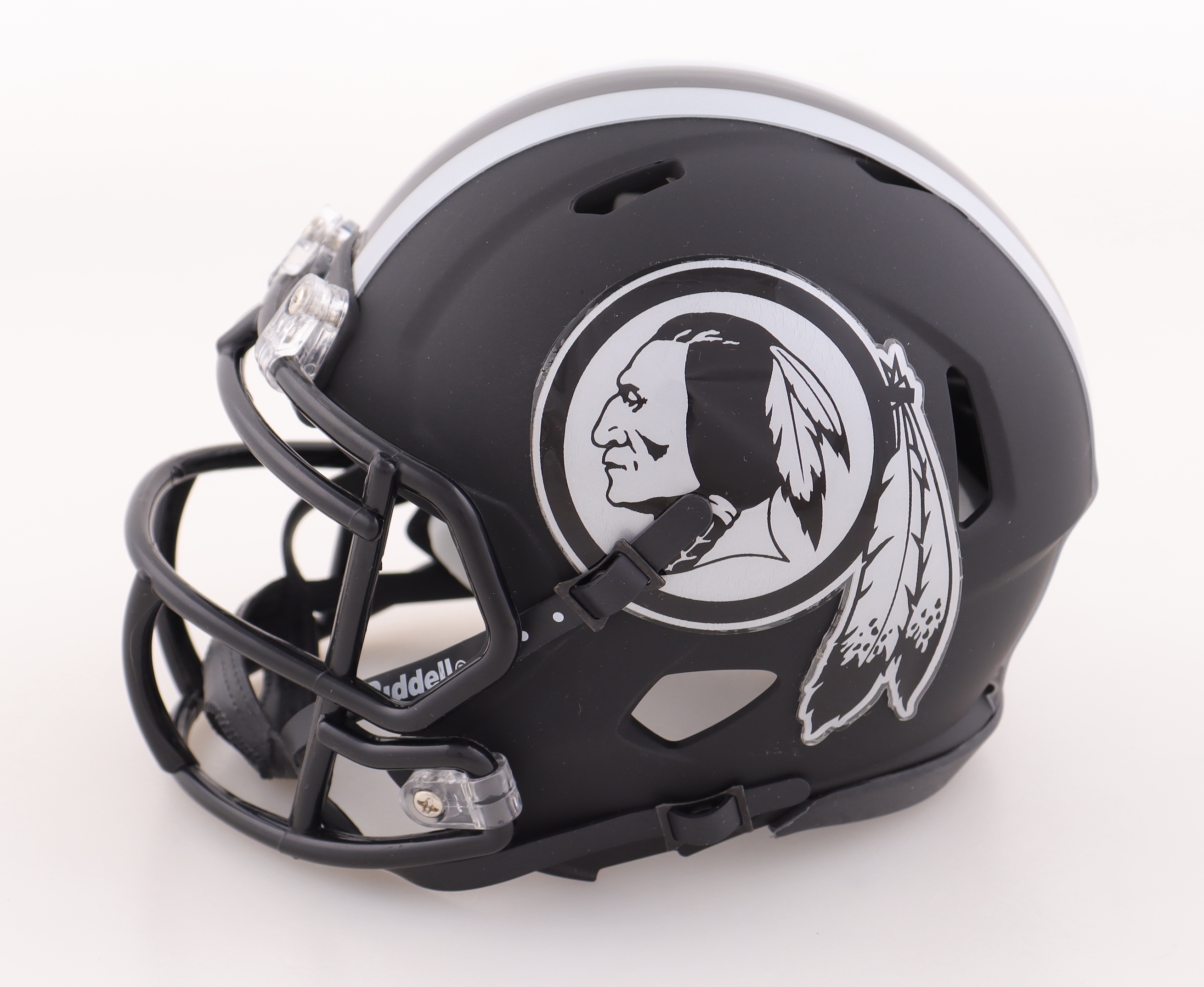 Joe Theismann Signed Redskins Eclipse Alternate Speed Mini Helmet Inscribed "SB XVII Champs" (Beckett) at PristineAuction.com Joe Theismann Signed Redskins Eclipse Alternate Speed Mini Helmet Inscribed "SB XVII Champs" (Beckett) at PristineAuction.com