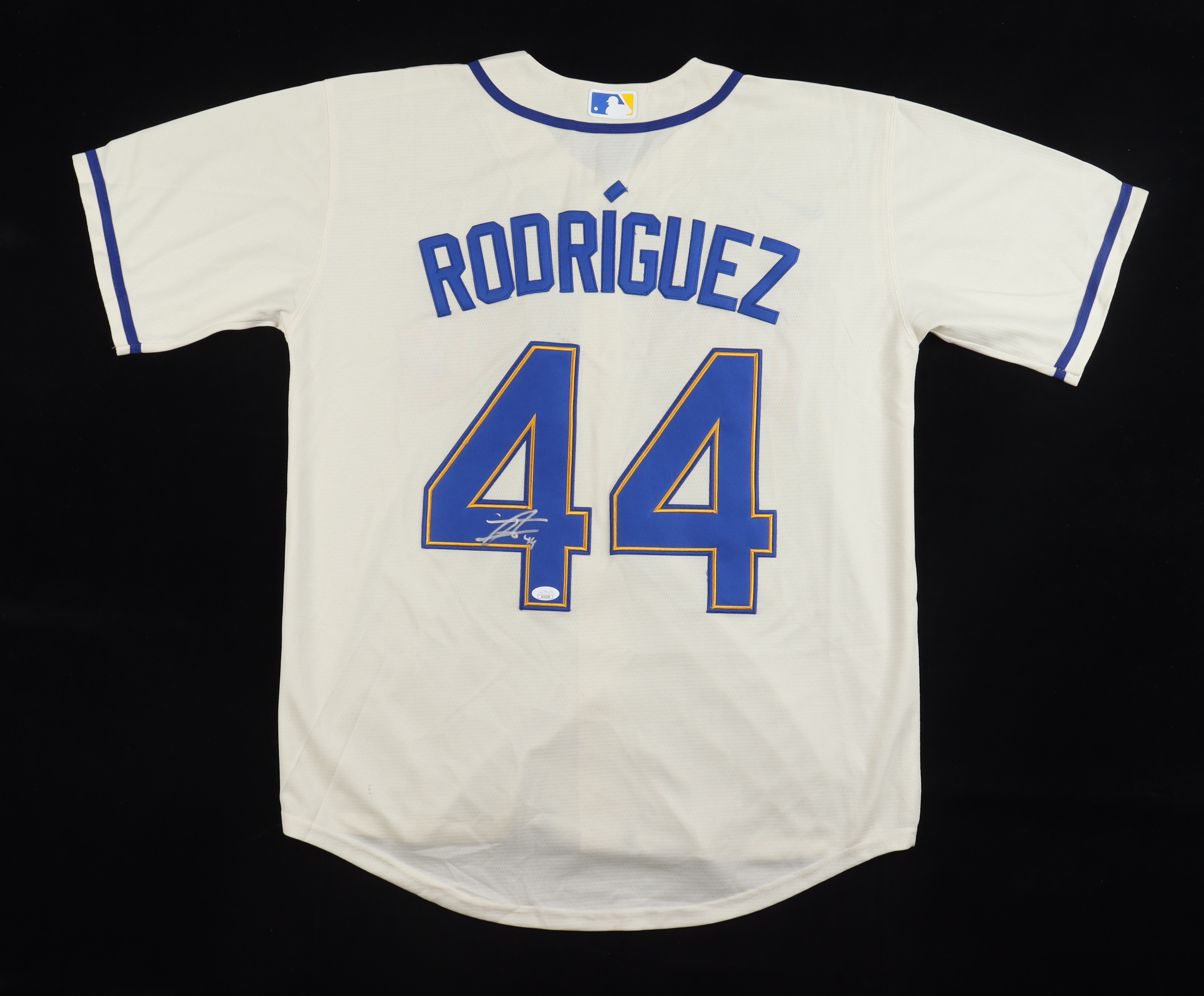 Julio Rodriguez Signed Jersey (JSA) at PristineAuction.com Julio Rodriguez Signed Jersey (JSA) at PristineAuction.com