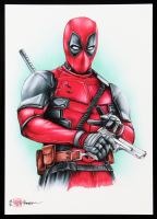 "Deadpool" Marvel LE 8x12 Art Print by Thang Nguyen #/50 (PA) at PristineAuction.com