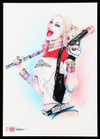 "Harley Quinn" Suicide Squad LE 8x12 Art Print by Thang Nguyen #/50 (PA) at PristineAuction.com