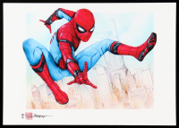 "Spider-Man" Marvel LE 8x12 Art Print by Thang Nguyen #/50 (PA) at PristineAuction.com