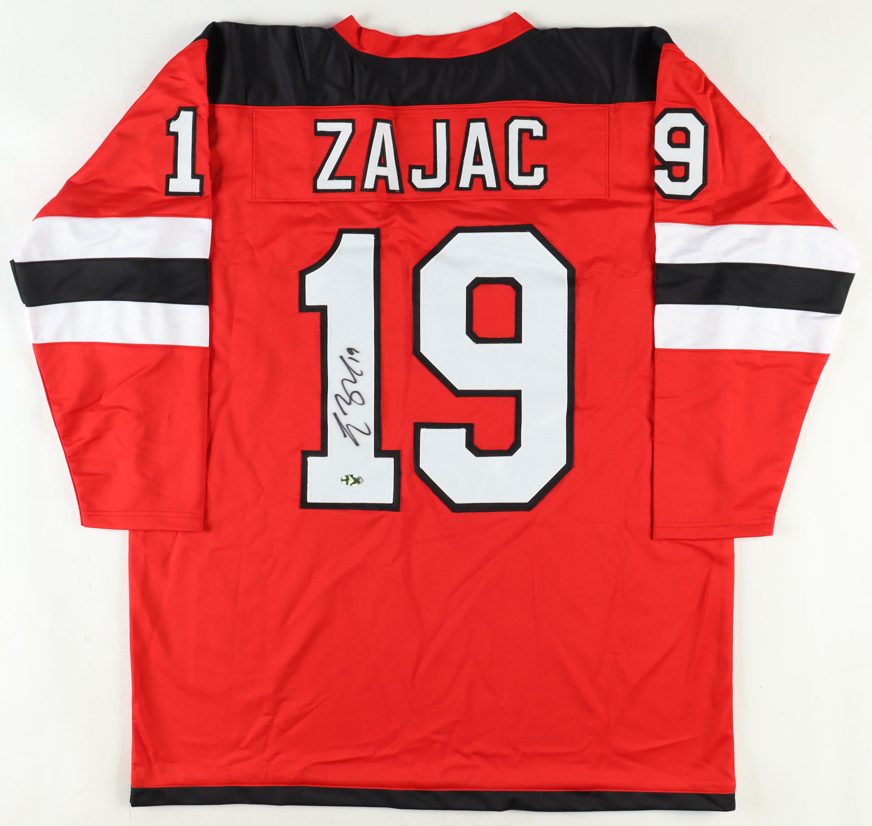 Travis Zajac Signed Jersey (Firstclass) at PristineAuction.com Travis Zajac Signed Jersey (Firstclass) at PristineAuction.com