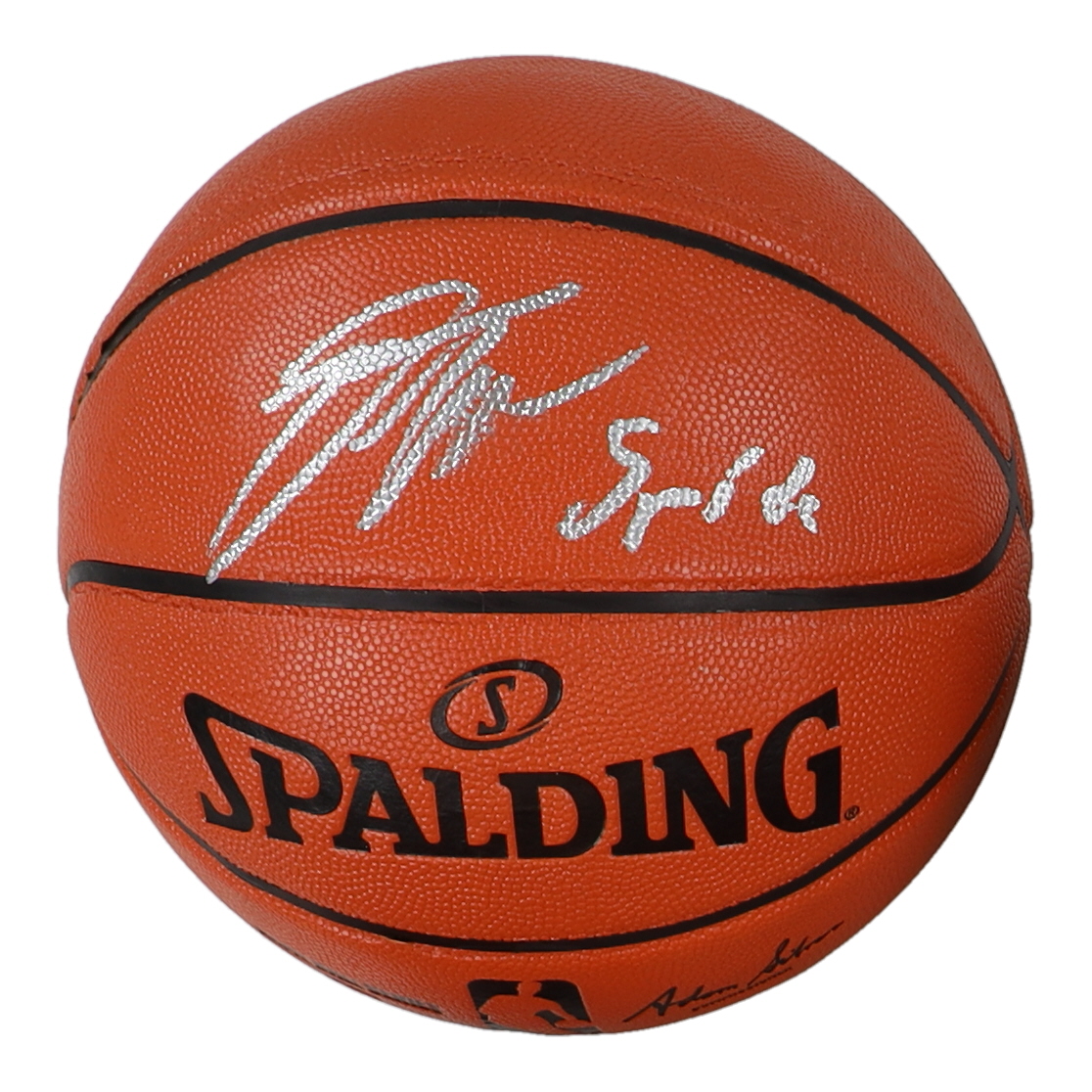 Donovan Mitchell Signed NBA Basketball Inscribed "Spida" (Beckett) at PristineAuction.com Donovan Mitchell Signed NBA Basketball Inscribed "Spida" (Beckett) at PristineAuction.com