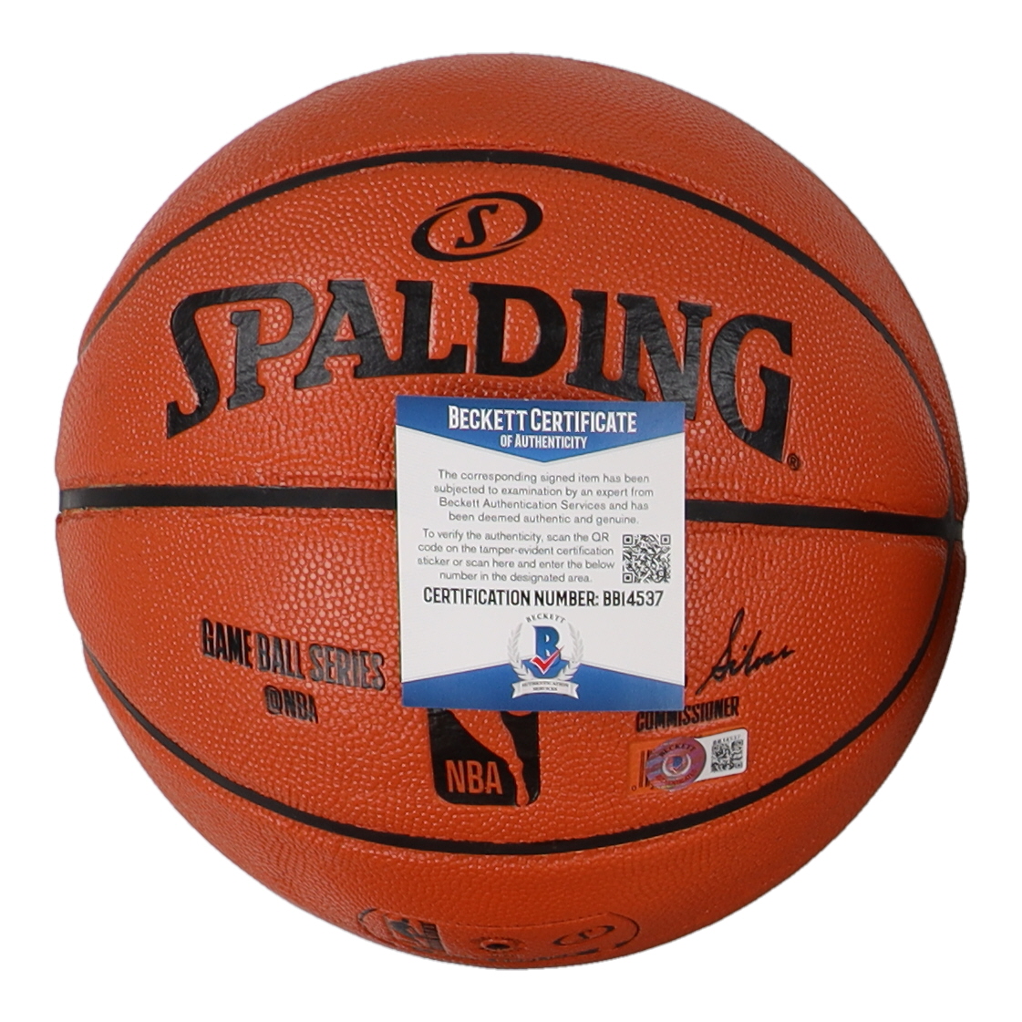 Donovan Mitchell Signed NBA Basketball Inscribed "Spida" (Beckett) at PristineAuction.com Donovan Mitchell Signed NBA Basketball Inscribed "Spida" (Beckett) at PristineAuction.com