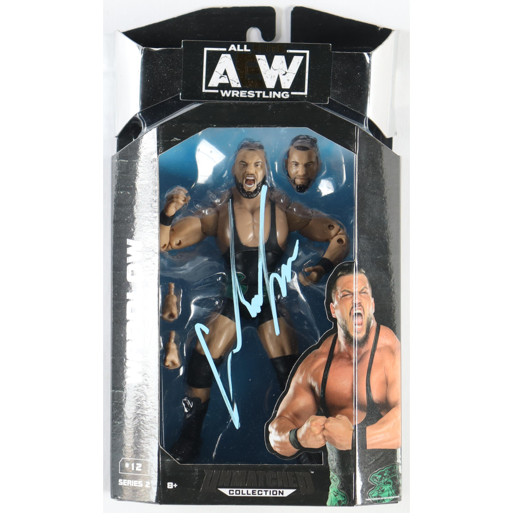 Wardlow Signed AEW Unmatched Action Figure (Beckett) Pristine Auction