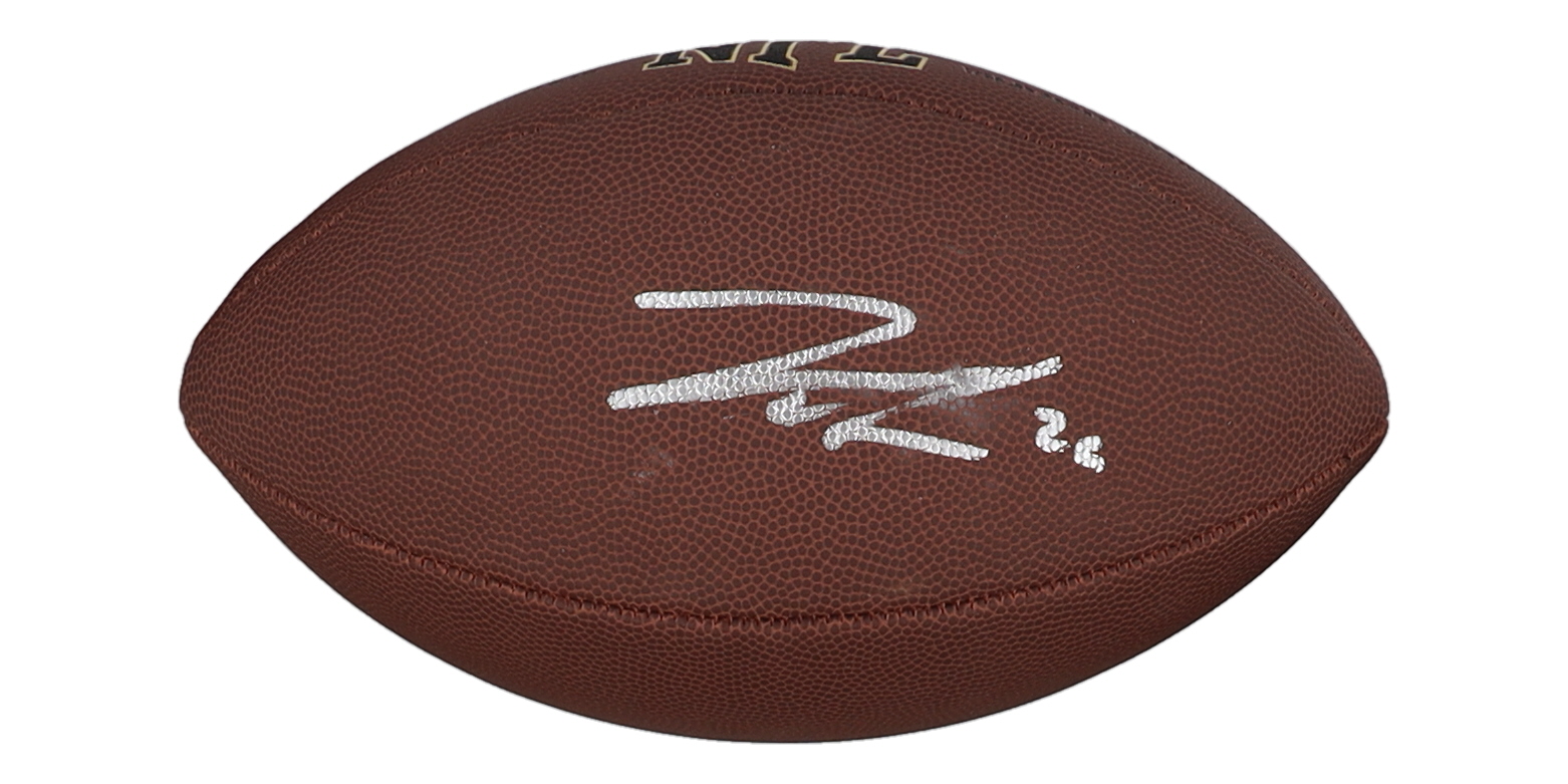 Jamhyr Gibbs Signed NFL Football (Beckett) at PristineAuction.com Jamhyr Gibbs Signed NFL Football (Beckett) at PristineAuction.com