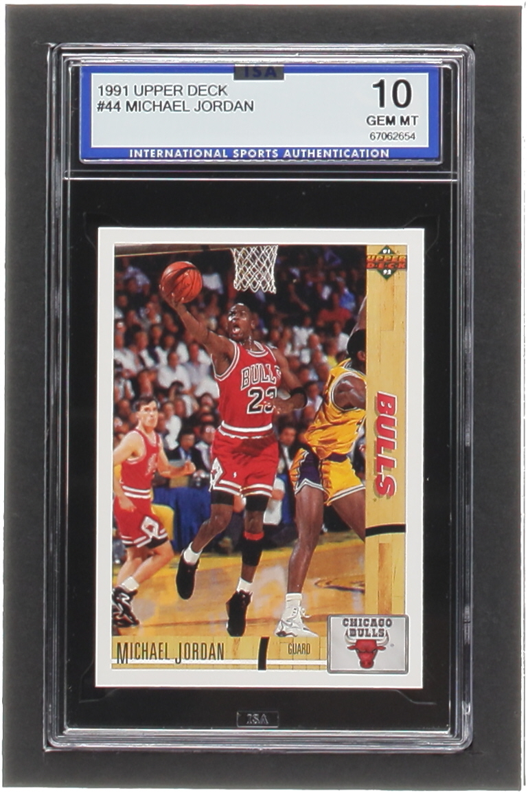 Michael Jordan 1991-92 Upper Deck #44 (ISA 10) at PristineAuction.com Michael Jordan 1991-92 Upper Deck #44 (ISA 10) at PristineAuction.com