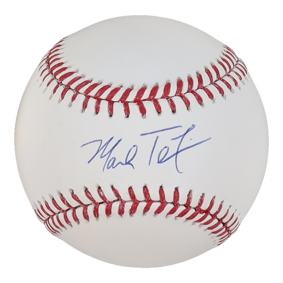 Mark Teixeira Signed OML Baseball (Steiner) at PristineAuction.com Mark Teixeira Signed OML Baseball (Steiner) at PristineAuction.com