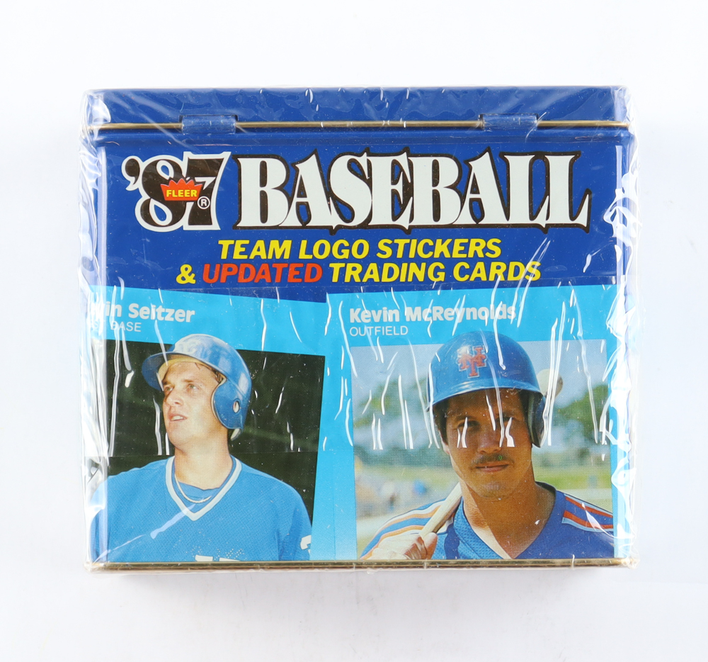 1987 Fleer Update Glossy Baseball Factory Set Of (132) Cards at PristineAuction.com 1987 Fleer Update Glossy Baseball Factory Set Of (132) Cards at PristineAuction.com