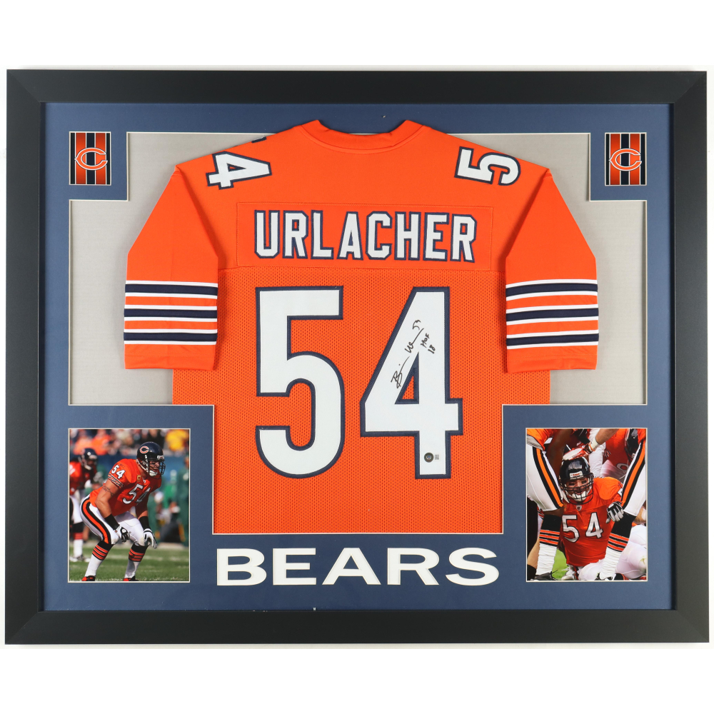 Custom Sewn Brian Urlacher Chicago Bears Jersey – Sizes M To 3XL, Unsigned