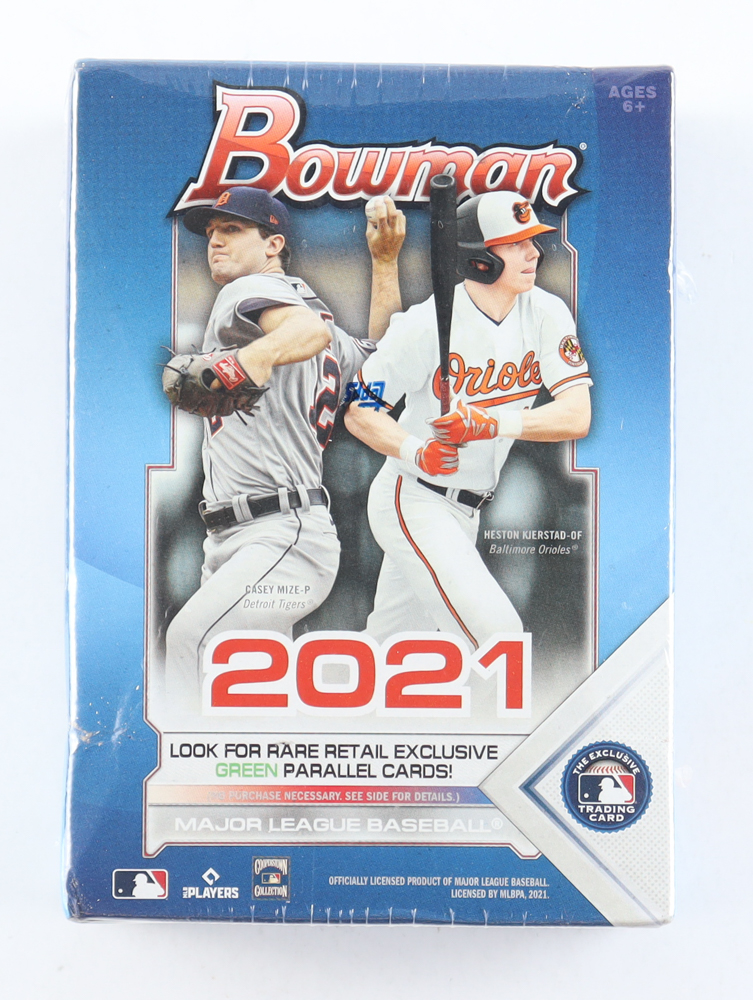 2021 Bowman Baseball Blaster Box With (6) Packs at PristineAuction.com 2021 Bowman Baseball Blaster Box With (6) Packs at PristineAuction.com