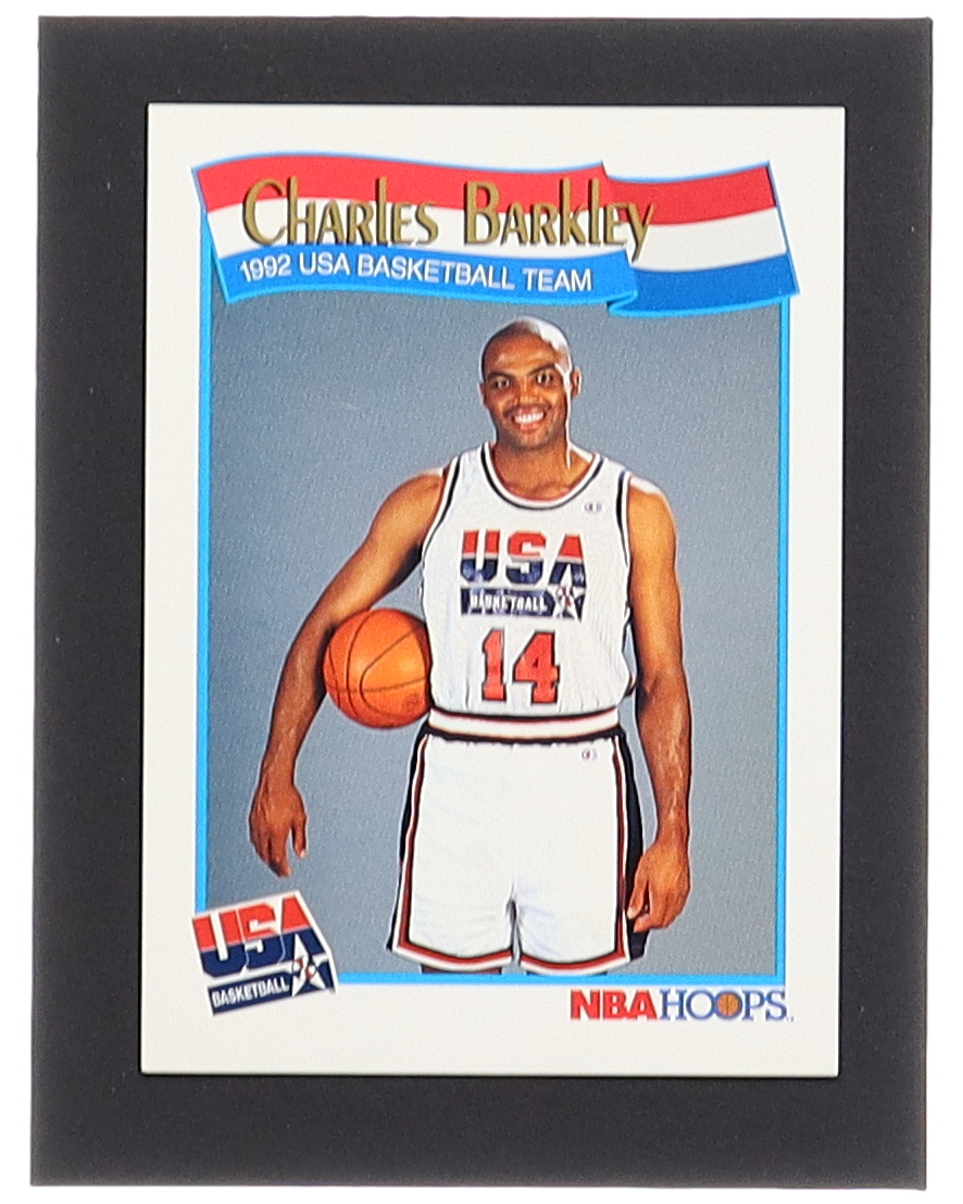 Charles Barkley 1991-92 Hoops #575 USA at PristineAuction.com Charles Barkley 1991-92 Hoops #575 USA at PristineAuction.com