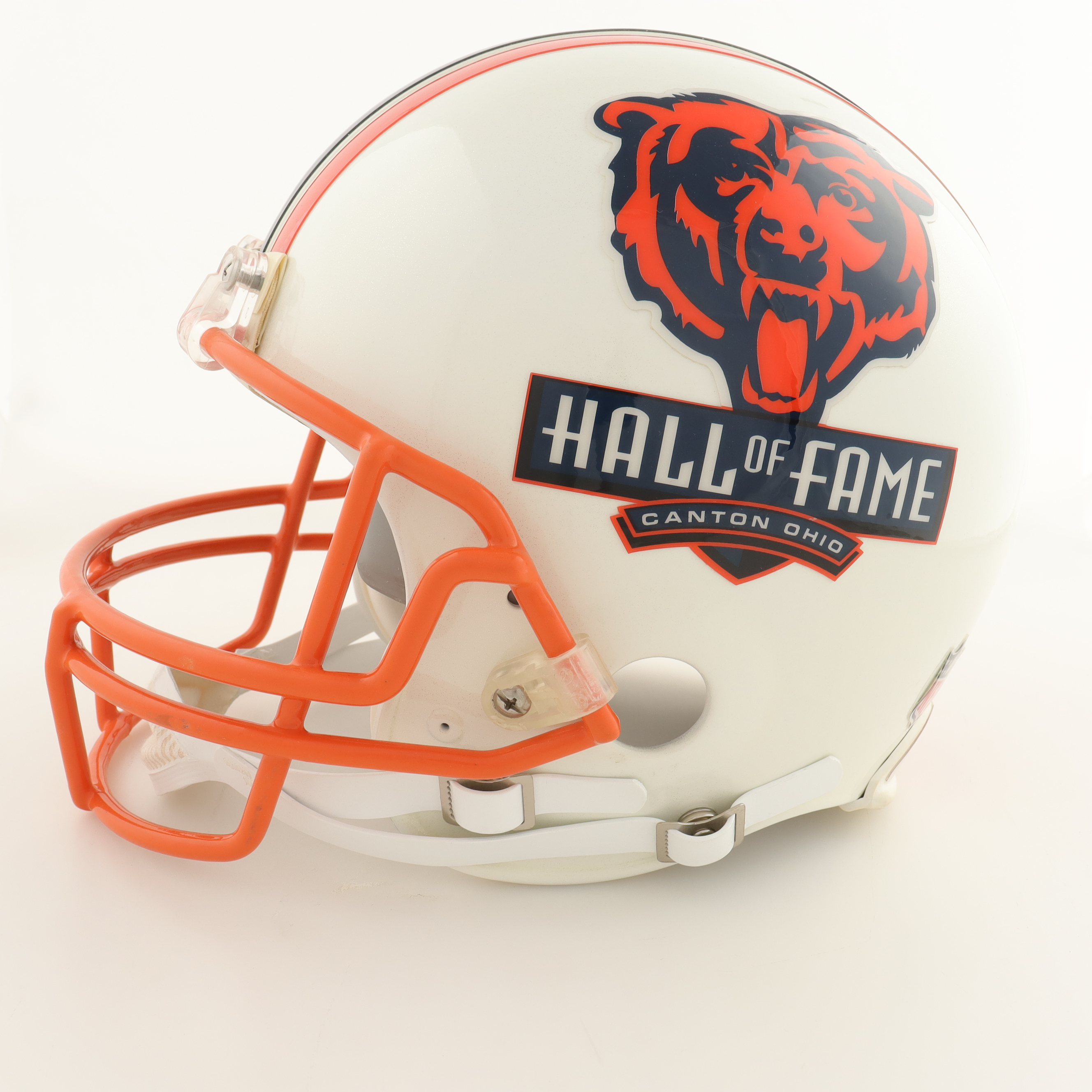 Mike Singletary Signed Bears Pro Football Hall of Fame Full-Size Authentic On-Field Helmet Inscribed "HOF 98" (JSA) at PristineAuction.com Mike Singletary Signed Bears Pro Football Hall of Fame Full-Size Authentic On-Field Helmet Inscribed "HOF 98" (JSA) at PristineAuction.com