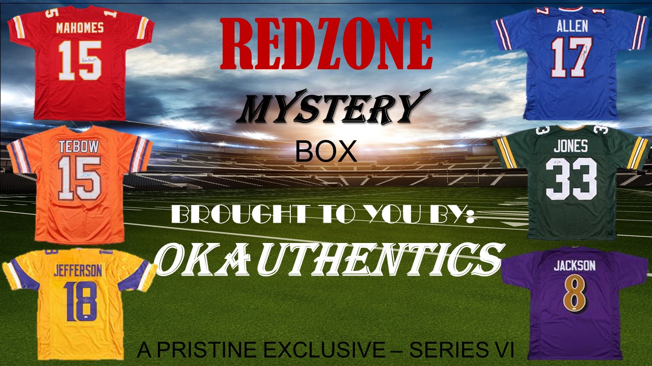 OKAUTHENTICS Red Zone Jersey Mystery Box - Series VI at PristineAuction.com OKAUTHENTICS Red Zone Jersey Mystery Box - Series VI at PristineAuction.com