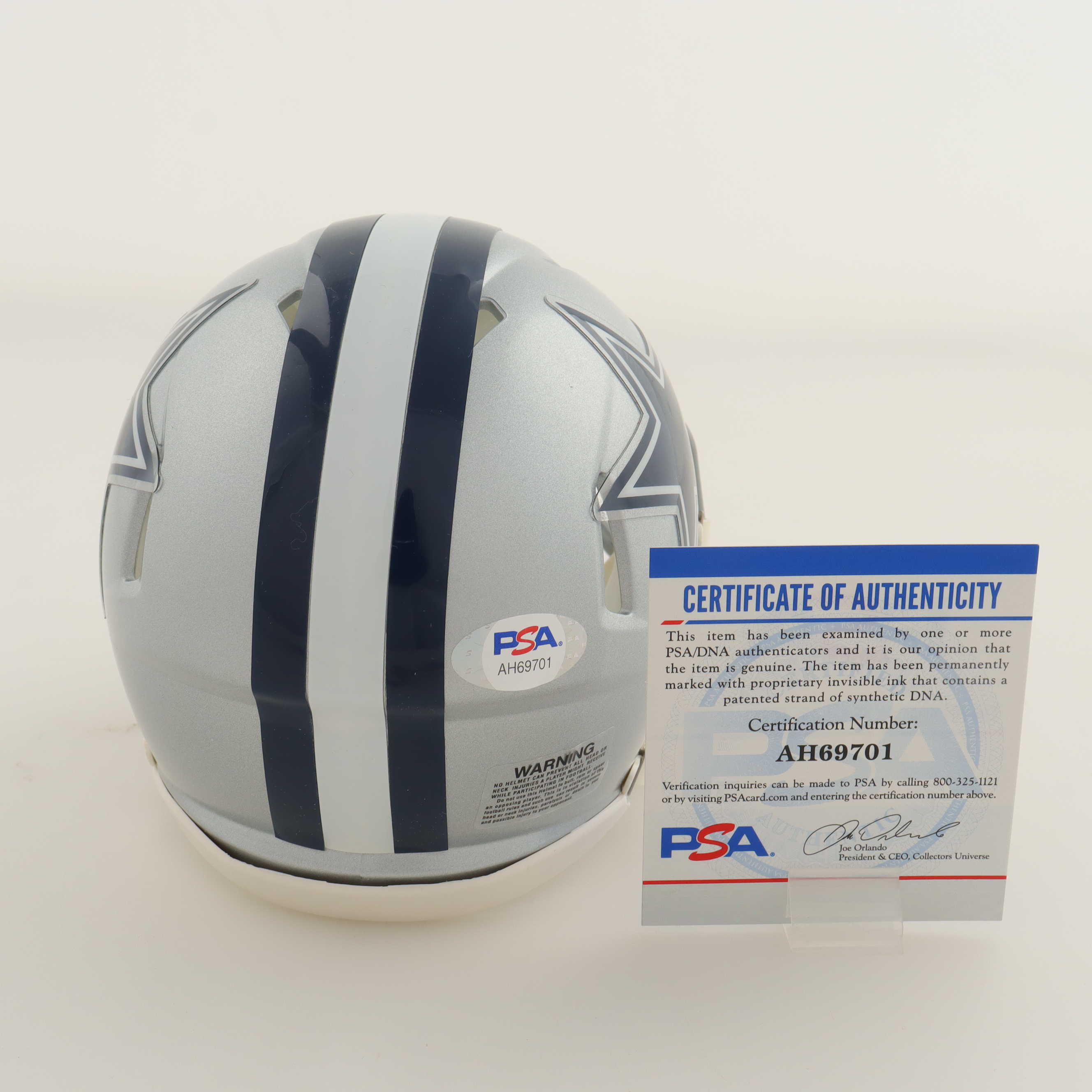 CeeDee Lamb Signed Cowboys Speed Mini Helmet (PSA) at PristineAuction.com CeeDee Lamb Signed Cowboys Speed Mini Helmet (PSA) at PristineAuction.com