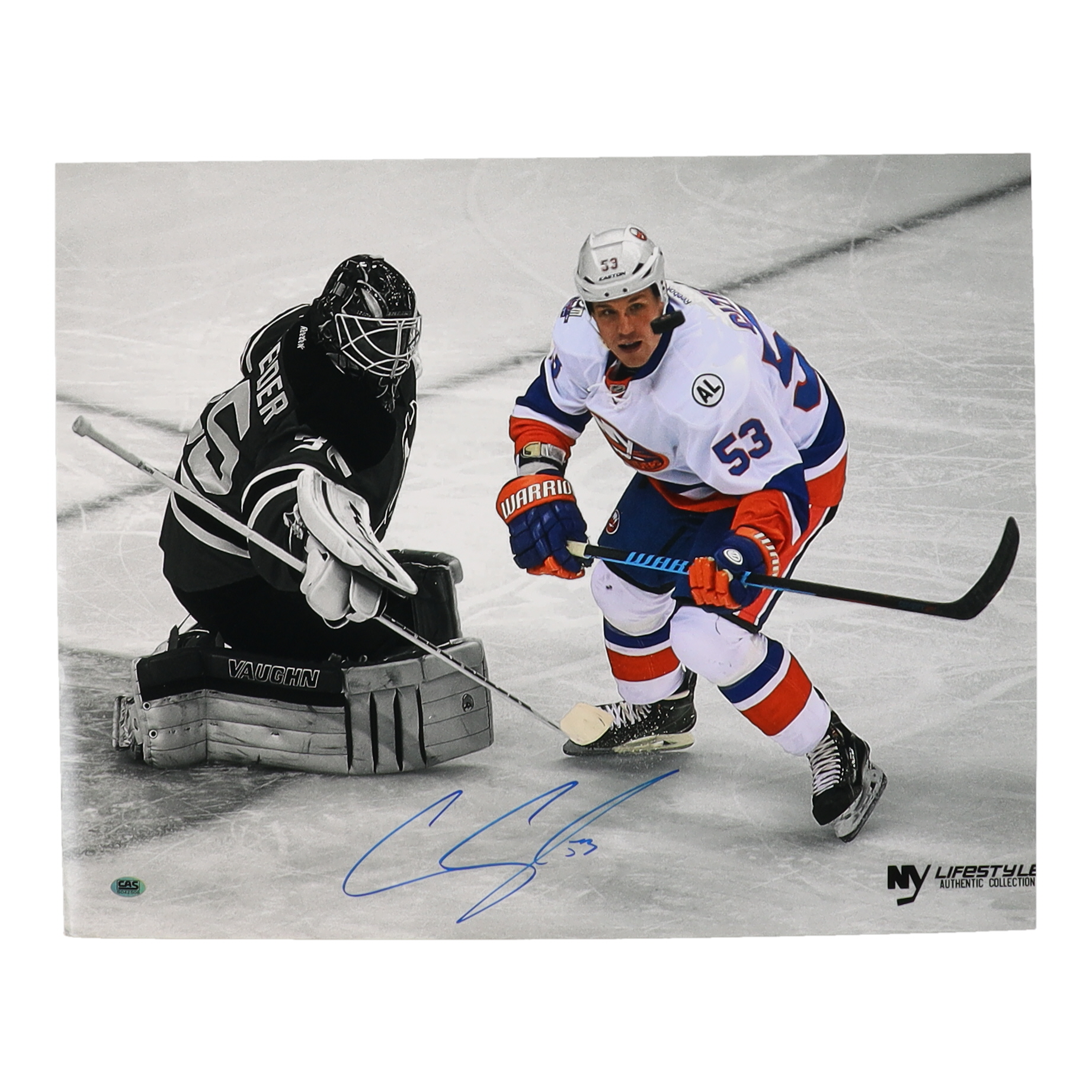 Casey Cizikas Signed Islanders 16x20 Photo (CAS) at PristineAuction.com Casey Cizikas Signed Islanders 16x20 Photo (CAS) at PristineAuction.com