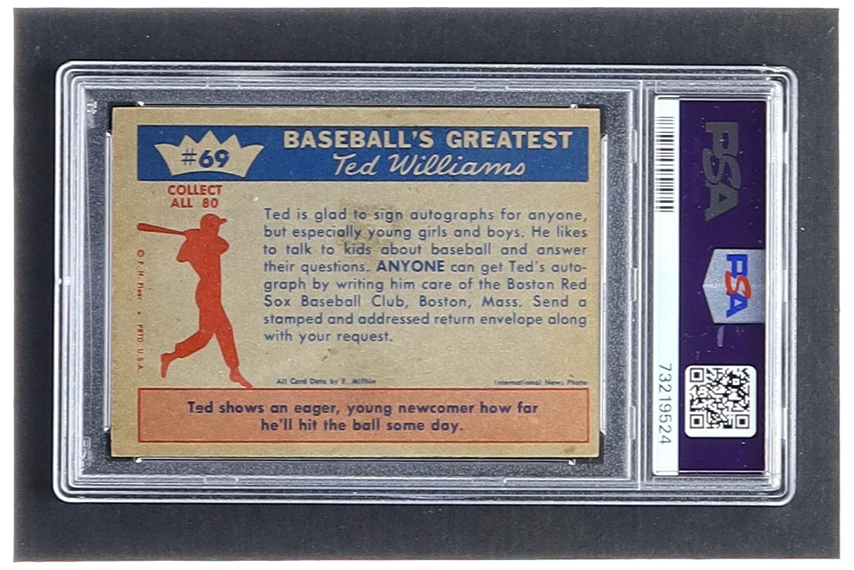 A Future Ted Williams 1959 Fleer Ted Williams #69 (PSA 5) at PristineAuction.com A Future Ted Williams 1959 Fleer Ted Williams #69 (PSA 5) at PristineAuction.com