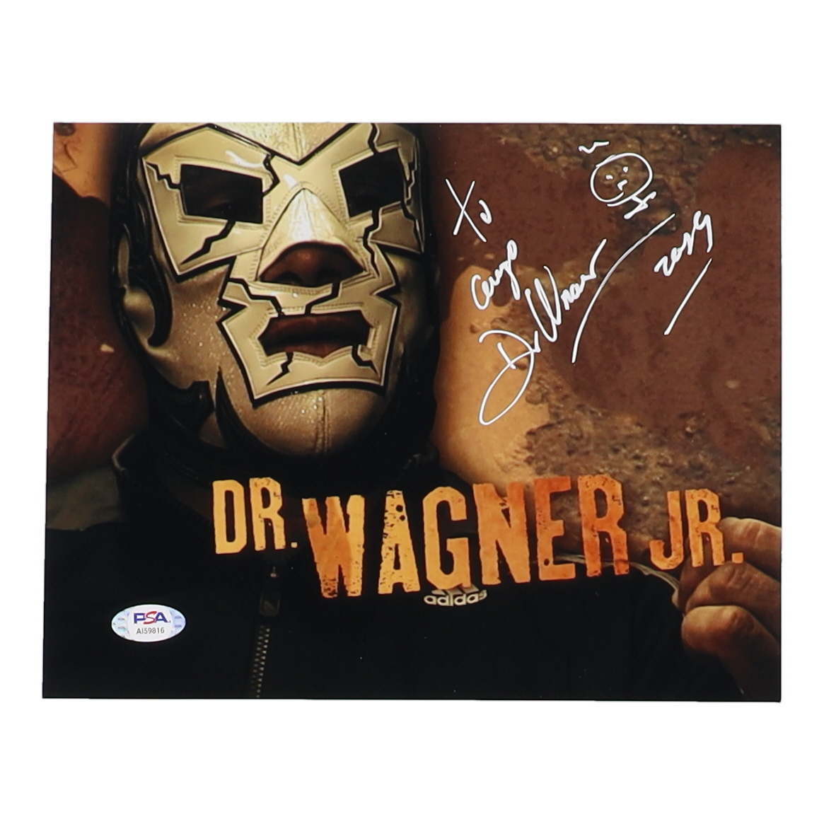 Dr. Wagner Jr. Signed WWE 8x10 Photo Inscribed "2019" (PSA) at PristineAuction.com Dr. Wagner Jr. Signed WWE 8x10 Photo Inscribed "2019" (PSA) at PristineAuction.com