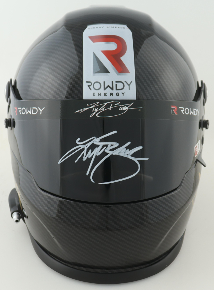 Kyle Busch Signed RCR #8 NASCAR Rowdy Energy | 3CHI Full-Size Helmet (PA) at PristineAuction.com Kyle Busch Signed RCR #8 NASCAR Rowdy Energy | 3CHI Full-Size Helmet (PA) at PristineAuction.com