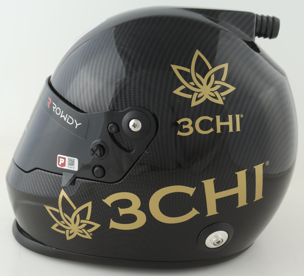 Kyle Busch Signed RCR #8 NASCAR Rowdy Energy | 3CHI Full-Size Helmet (PA) at PristineAuction.com Kyle Busch Signed RCR #8 NASCAR Rowdy Energy | 3CHI Full-Size Helmet (PA) at PristineAuction.com