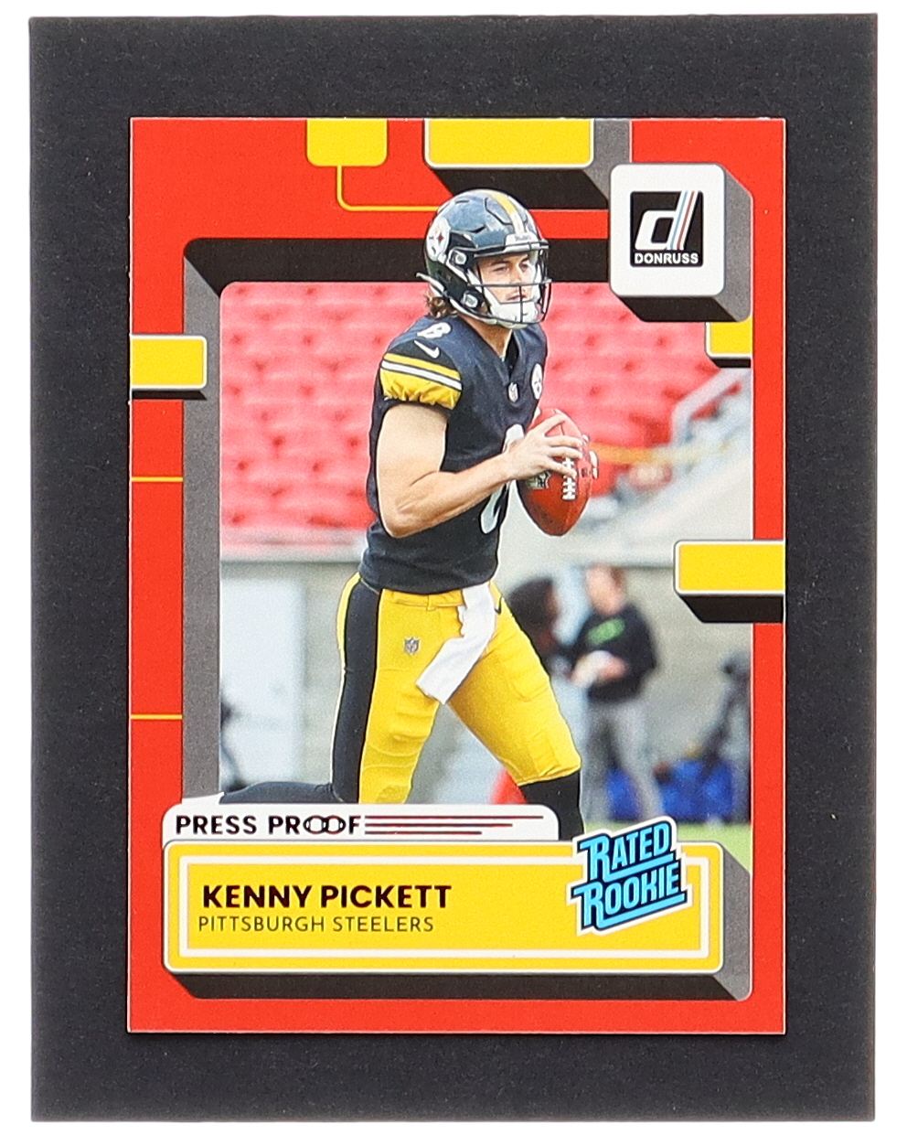 Kenny Pickett 2022 Donruss Press Proof Red #301 RR RC at PristineAuction.com Kenny Pickett 2022 Donruss Press Proof Red #301 RR RC at PristineAuction.com
